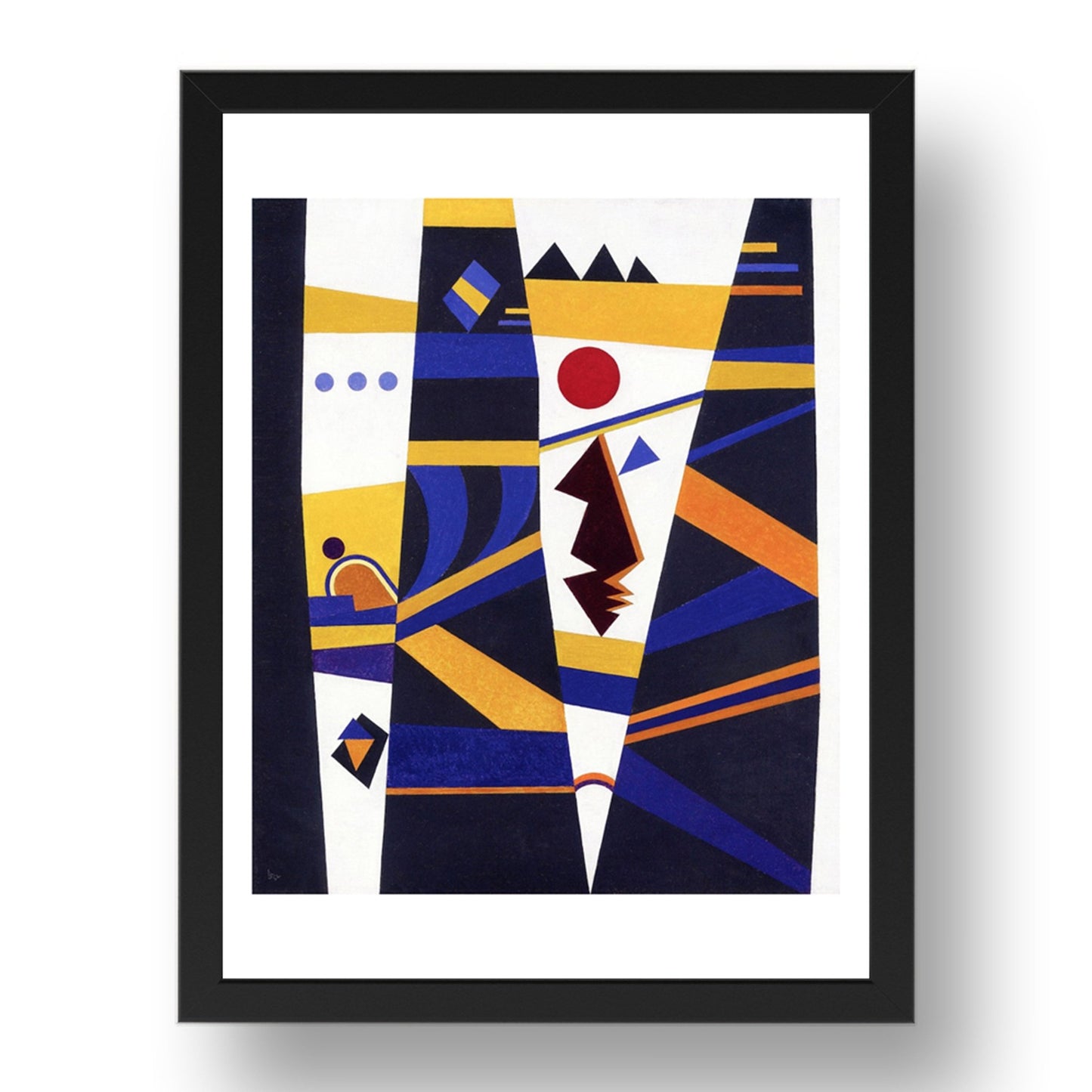 Binding 1932 by Wassily Kandinsky, 17x13" Frame