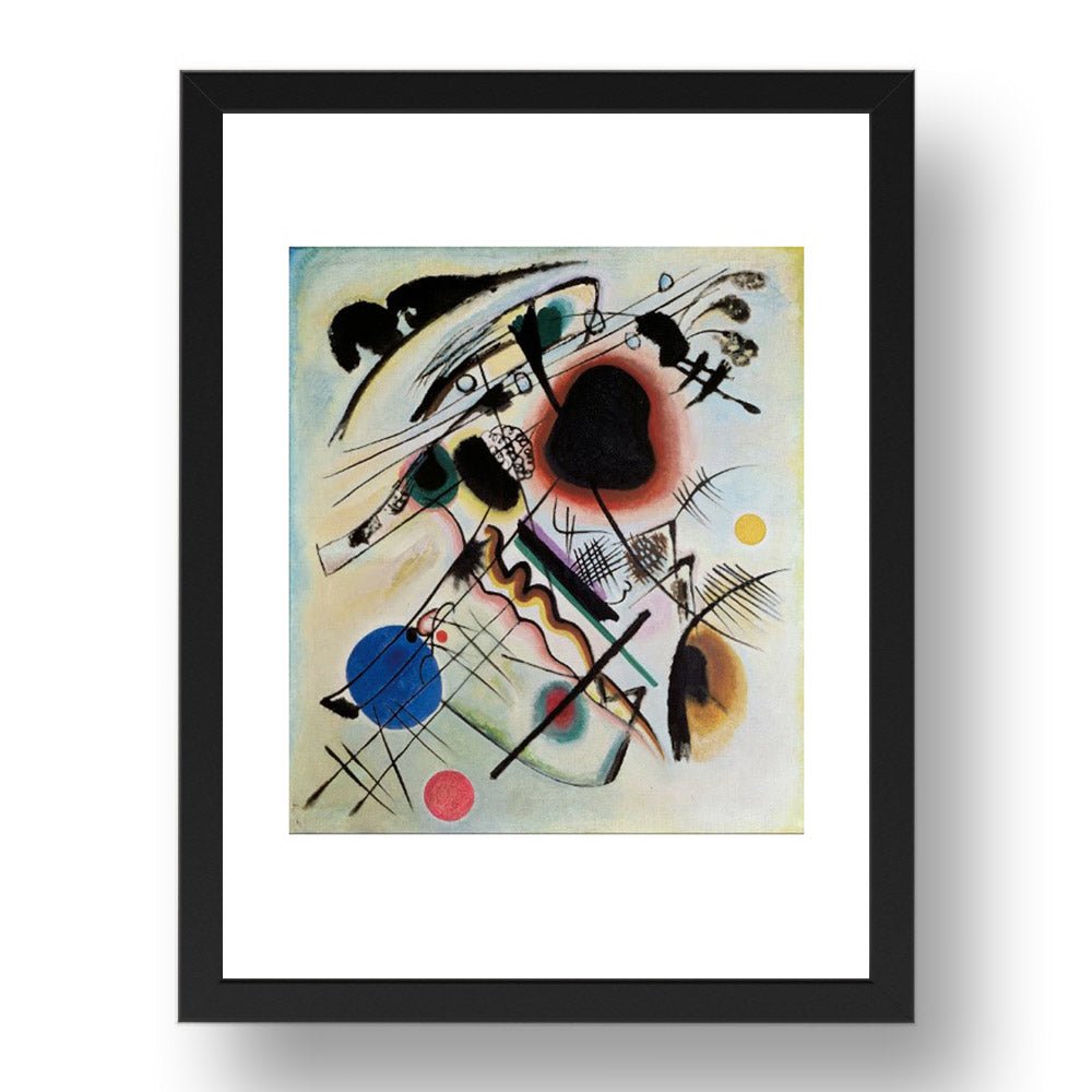 Black Spot 1921 by Wassily Kandinsky, 17x13" Frame