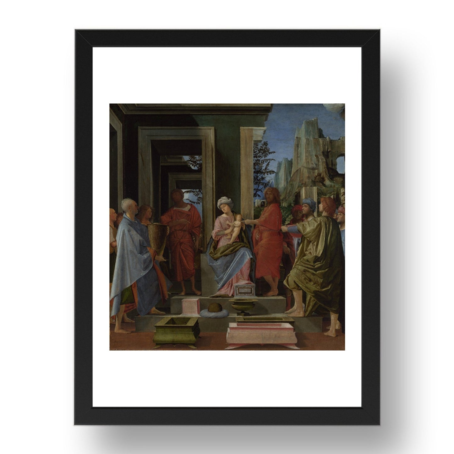 Bramantino: The Adoration of the Kings, Poster in 17x13"(A3) Frame