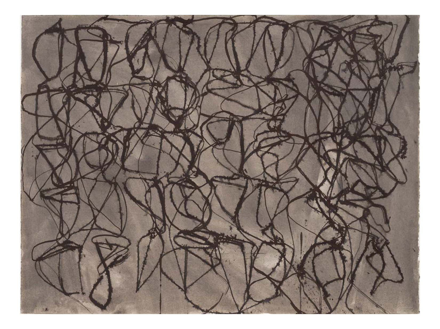 Brice Marden - Rain, 16x12" (A3) Poster Print
