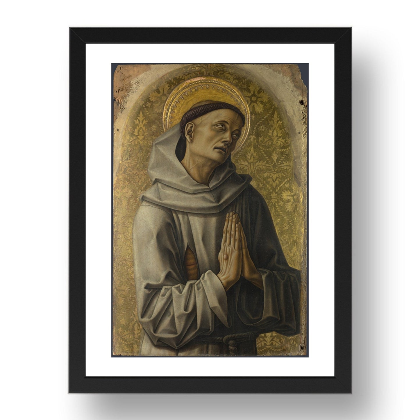 Carlo Crivelli: Saint Francis, Poster in 17x13"(A3) Frame