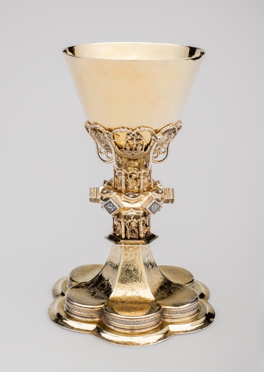 Chalice by German; possibly Saxony,23x16"( A2 size ) Poster Print