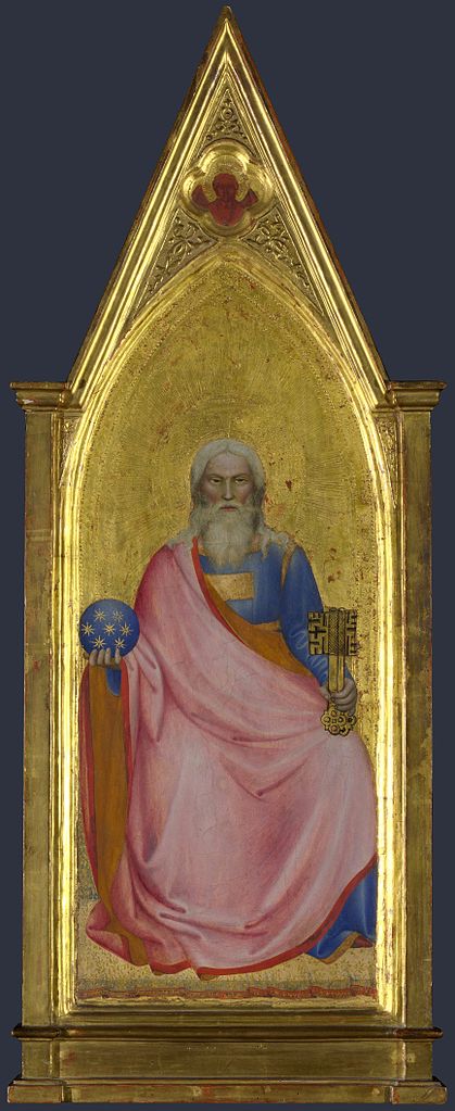 Christ of the Apocalypse, vintage artwork by Giovanni da Milano, A3 (16x12") Poster Print