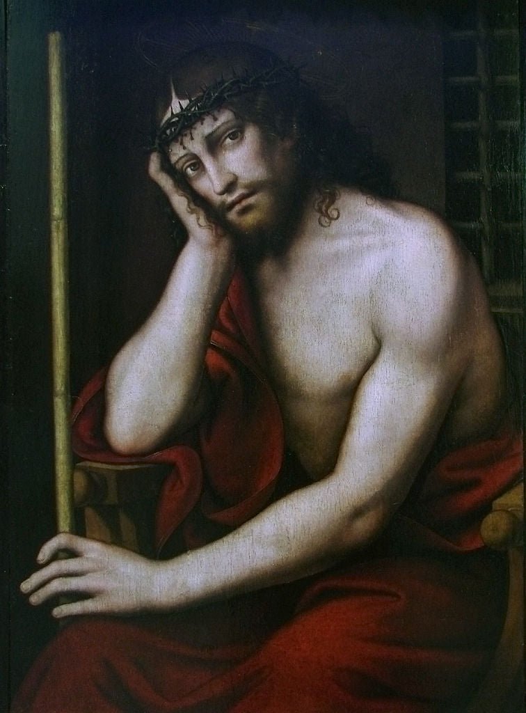 Christ with a Cane, vintage artwork by Giampietrino, A3 (16x12") Poster Print