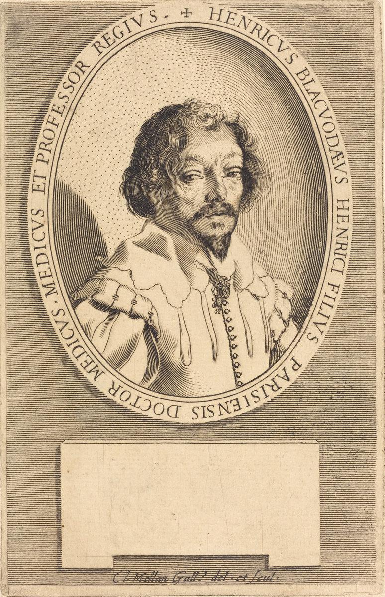 Claude Mellan:Dr. Henry Blackwood, Jr.,16x12"(A3) Poster