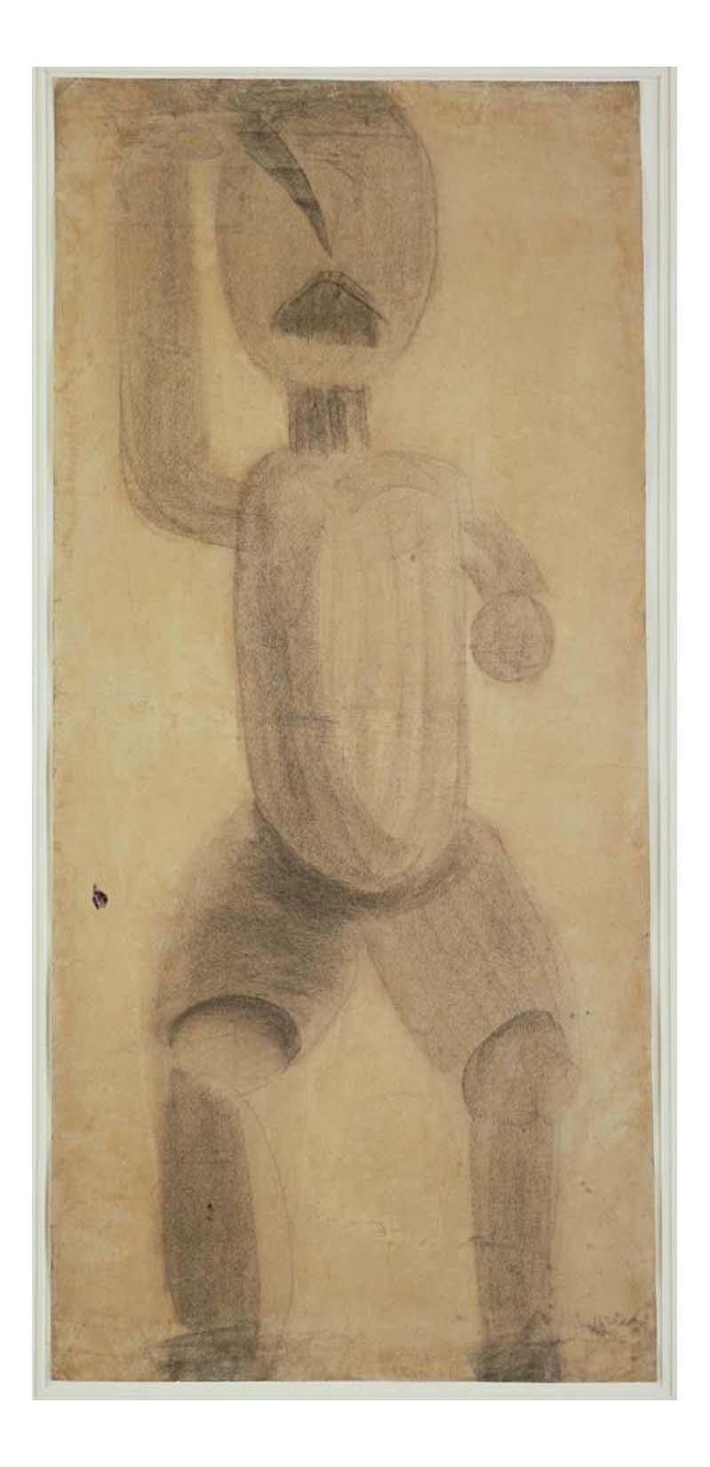 Constantin Brancusi - Study related to The First Step, 16x12" (A3) Poster Print