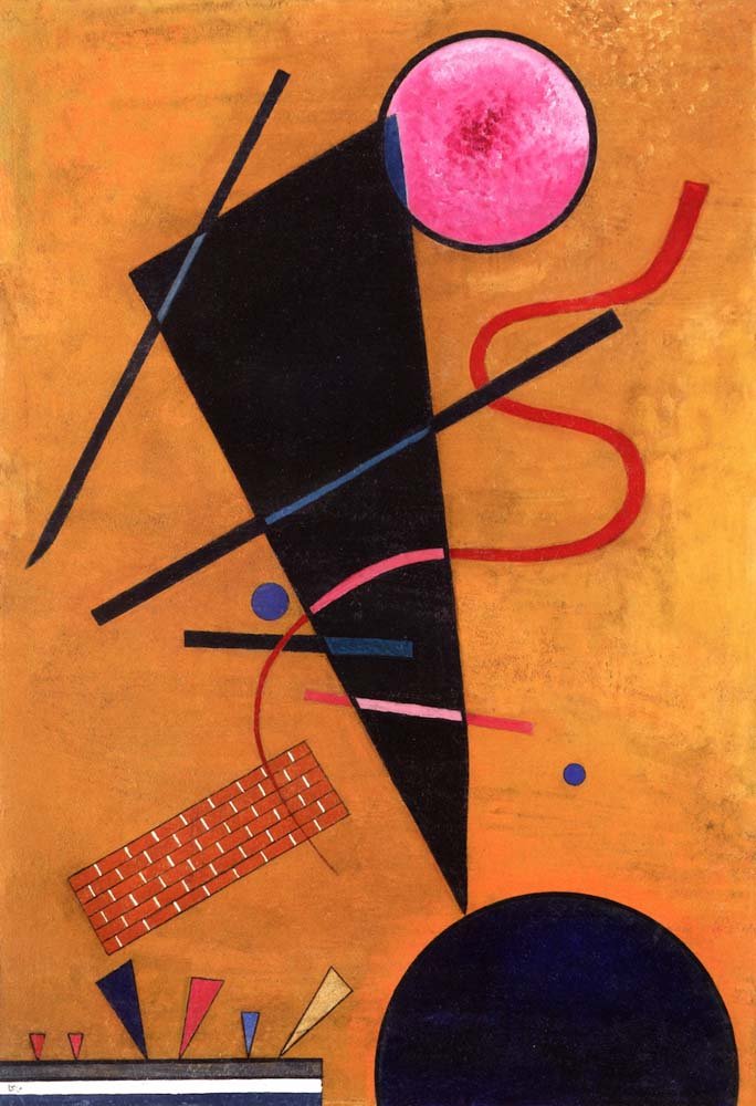 Contact - 1924 by Wassily Kandinsky, 23x16"( A2 size ) Poster Print