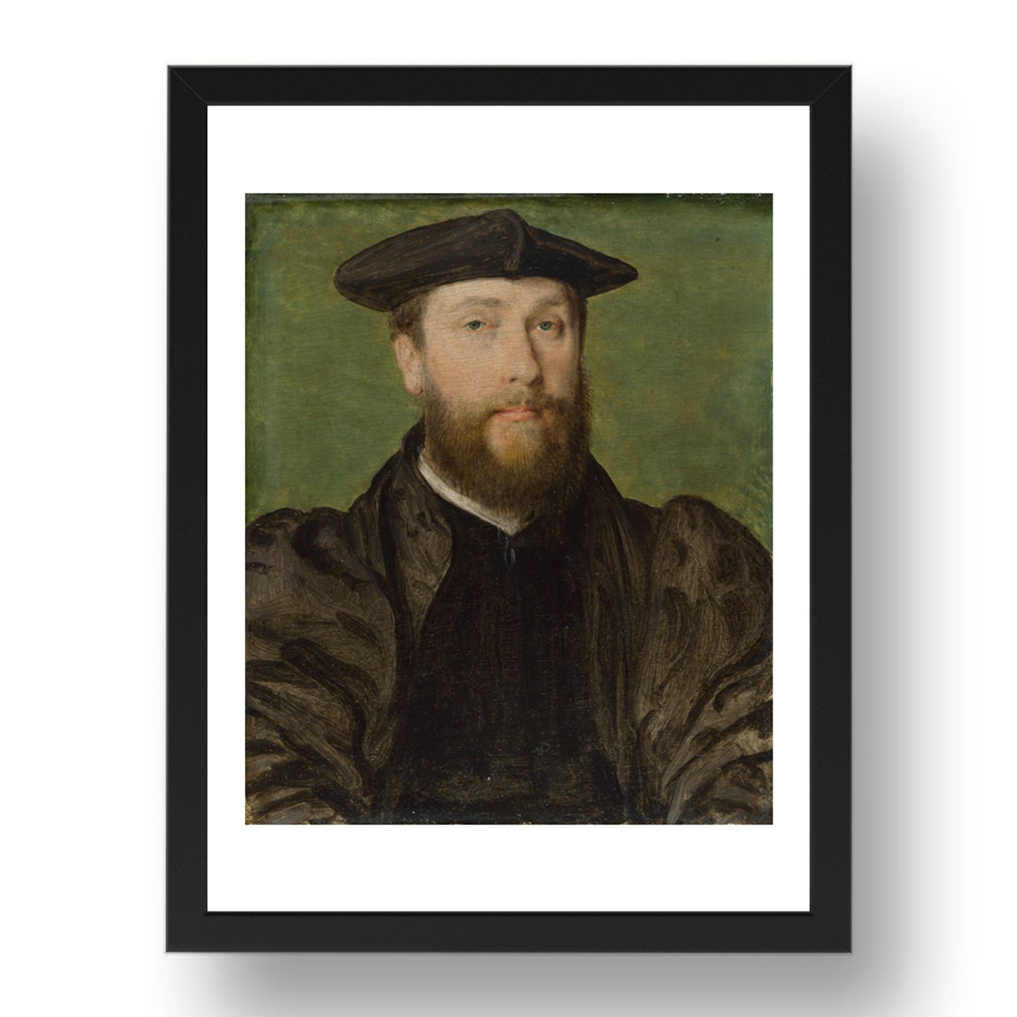 Corneille de Lyon: Portrait of a Man, Poster in 17x13"(A3) Frame