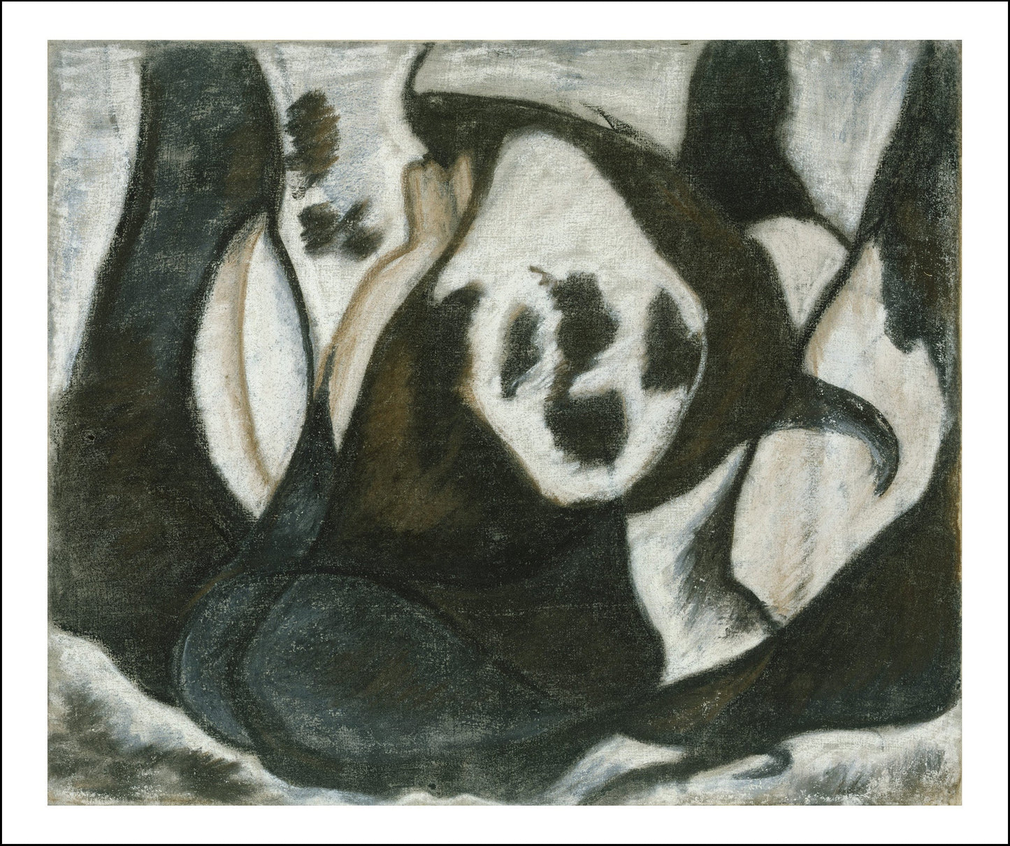 Cow c1912 by Arthur Dove, vintage art, modern poster print