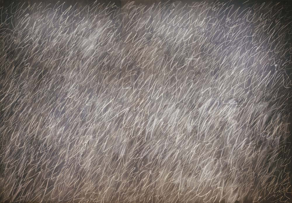 Cy Twombly - Untitled, vintage art, A3 (16x12") Poster Print