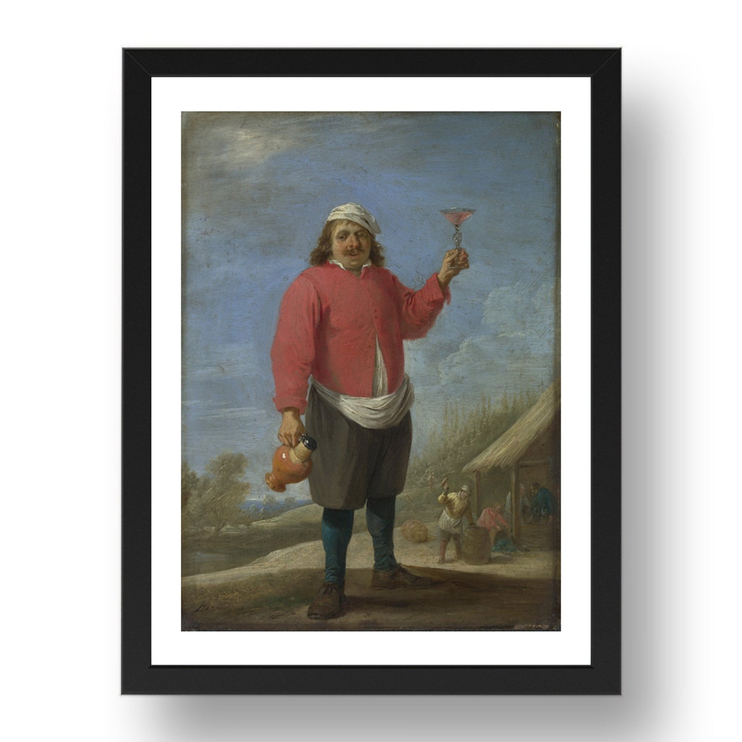 David Teniers the Younger: Autumn, Poster in 17x13"(A3) Frame