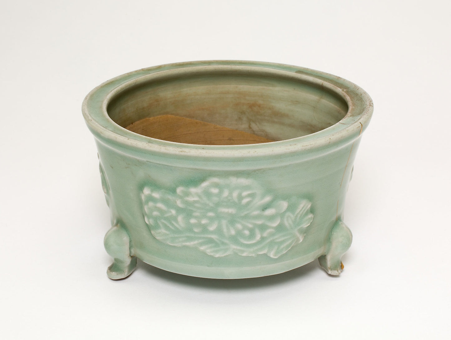 Tripod Incense Holder with Floral Design - China, Poster Print Wall Art