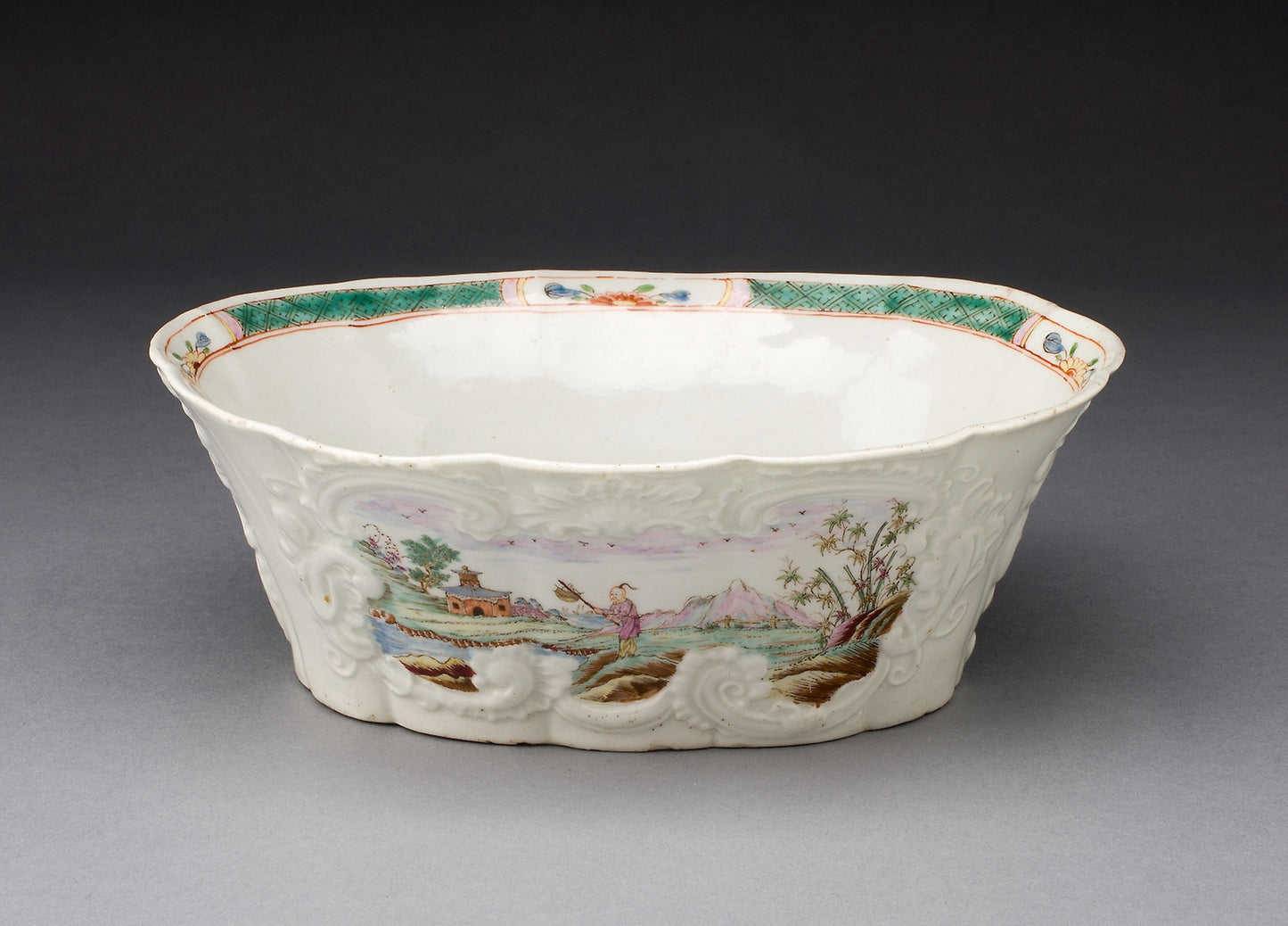 Butter Tub - Worcester Porcelain Factory, Poster Print Wall Art