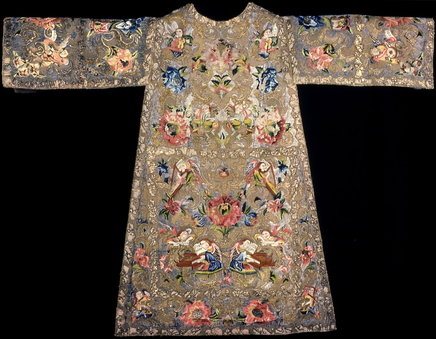 Dalmatic and Humeral Veil - Bavaria, Austria, Spain, or Mexico, Poster Print Wall Art