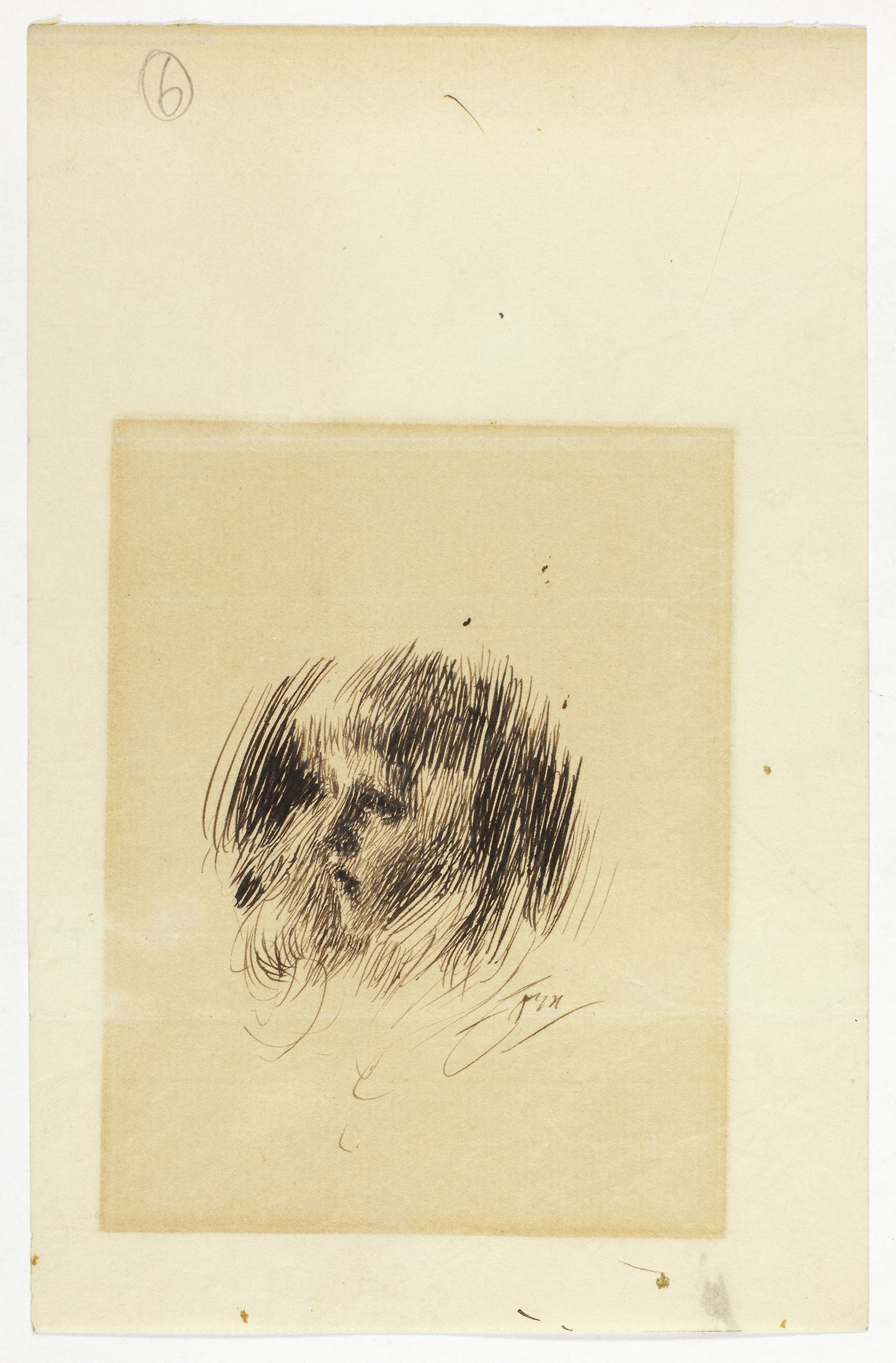 Head of a Girl - Anders Zorn, Poster Print Wall Art