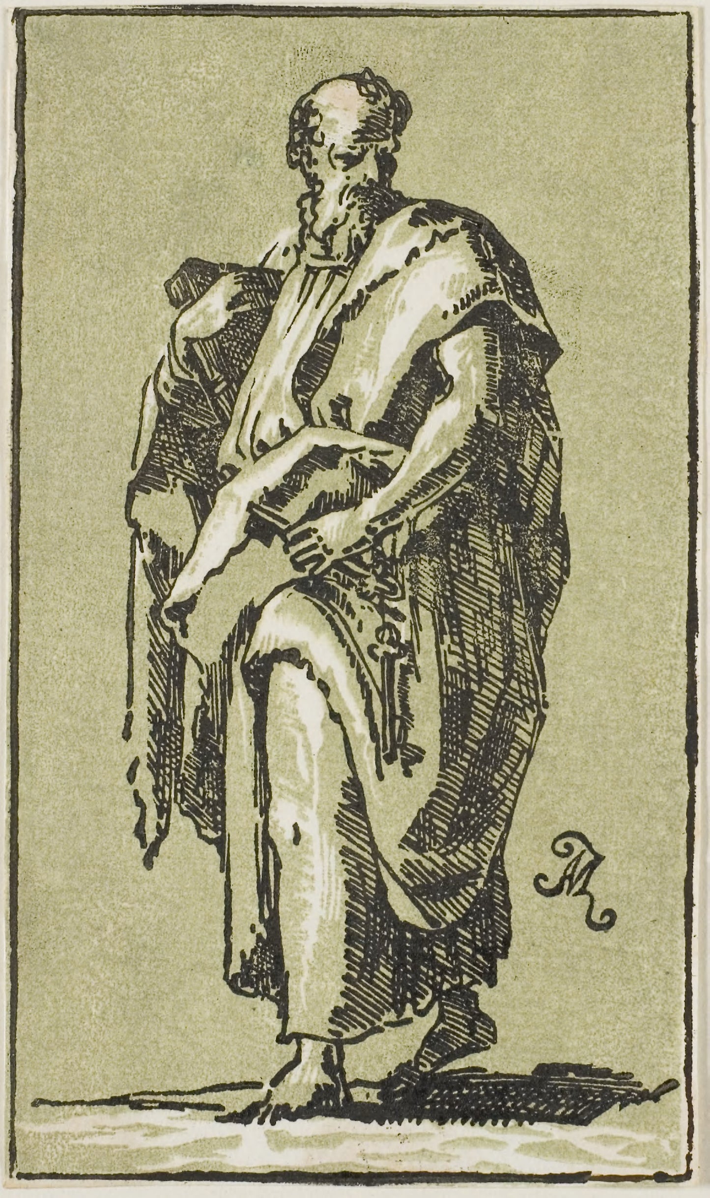 St. Peter - Conte Anton Maria Zanetti, Poster Print Wall Art