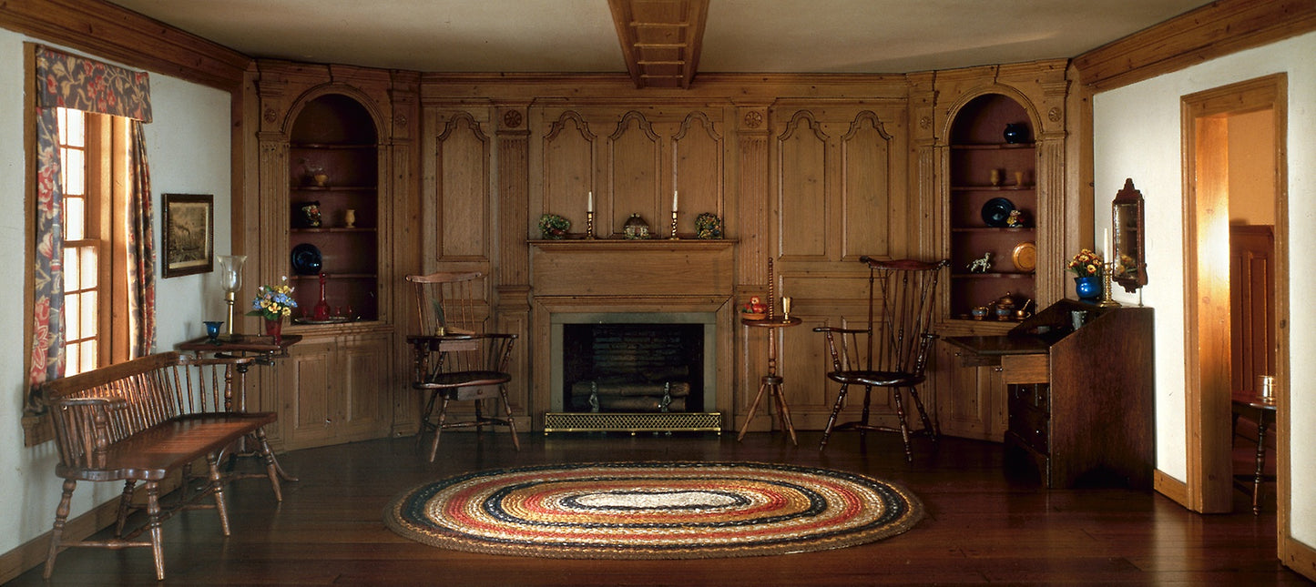 A4 - Connecticut Valley Tavern Parlor, c. 1750 - Mrs. James Ward Thorne, Poster Print Wall Art