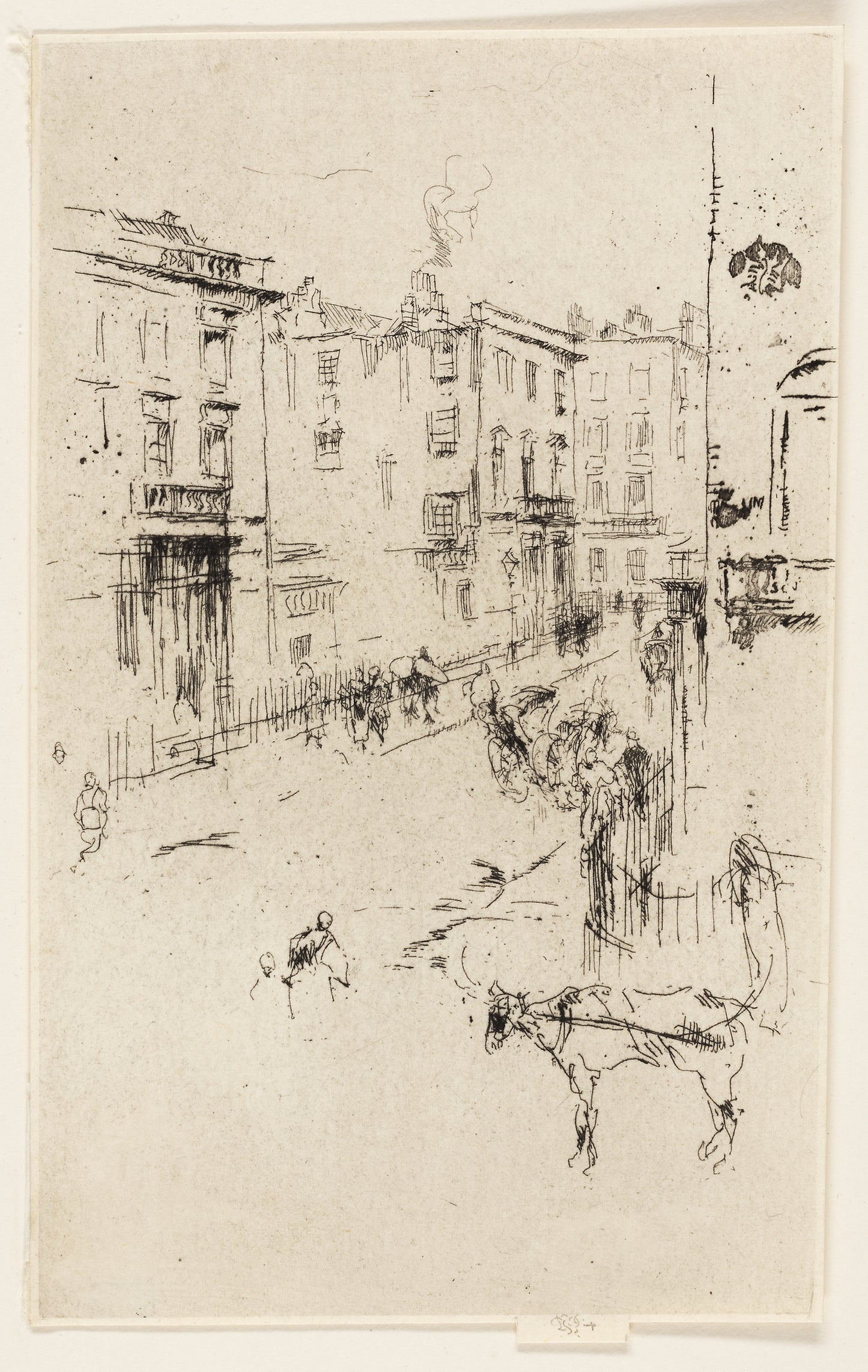 Alderney Street - James McNeill Whistler, Poster Print Wall Art