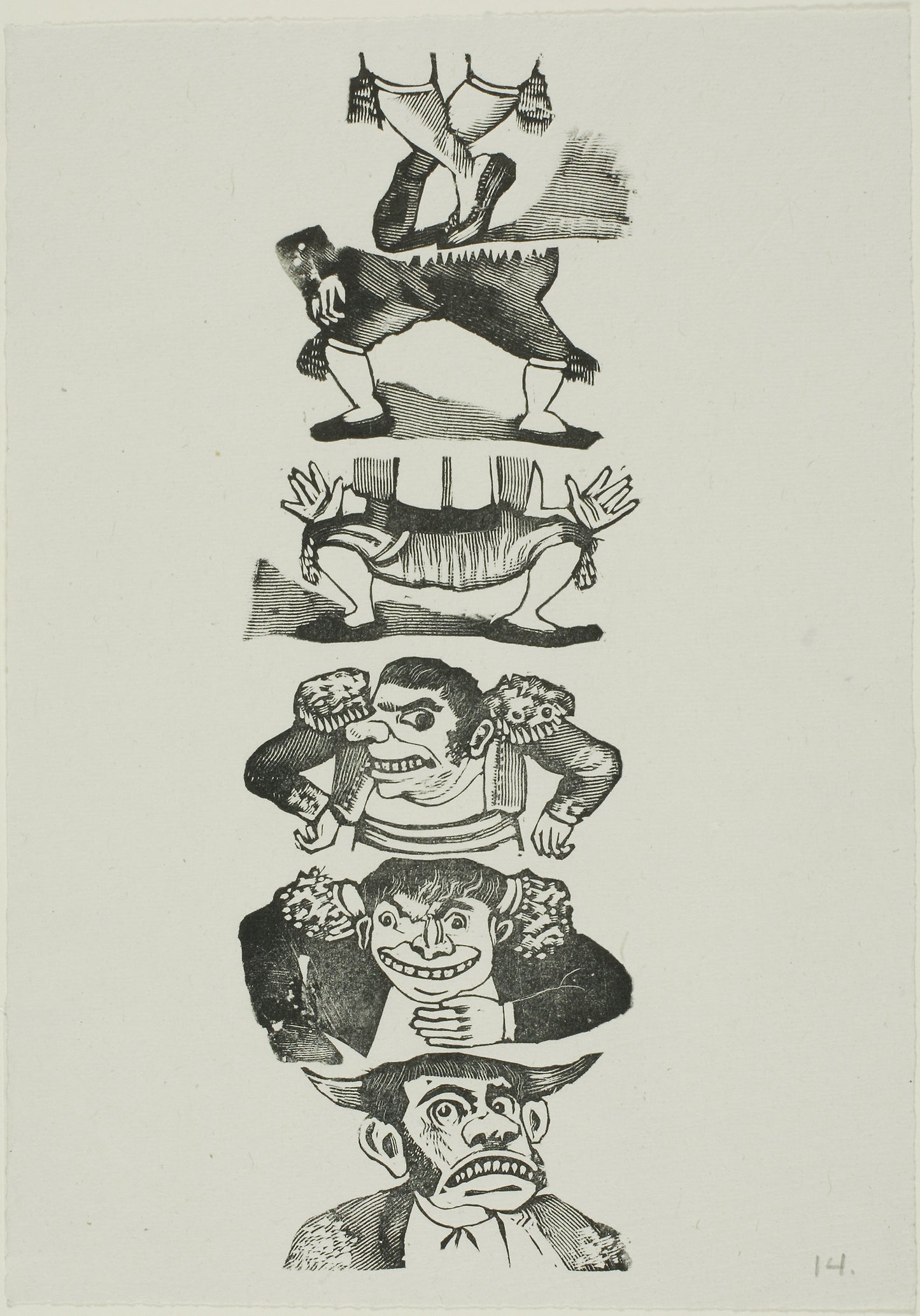 Bullfighters - José Guadalupe Posada, Poster Print Wall Art