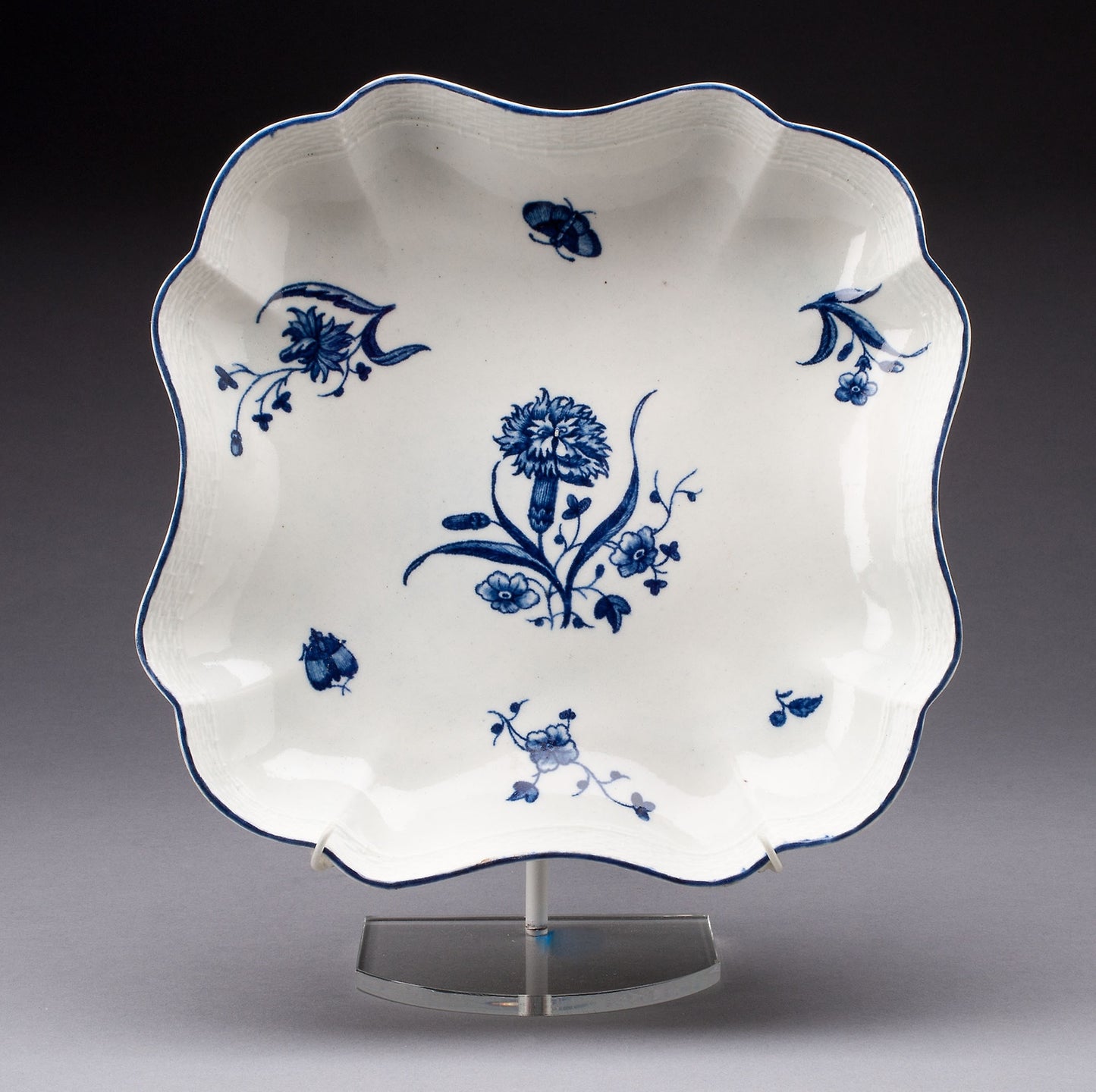 Dish - Worcester Porcelain Factory, Poster Print Wall Art