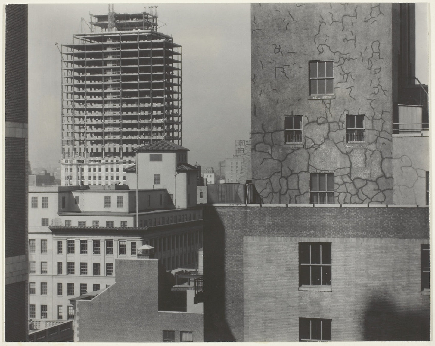From My Window at An American Place, Southwest - Alfred Stieglitz, Poster Print Wall Art