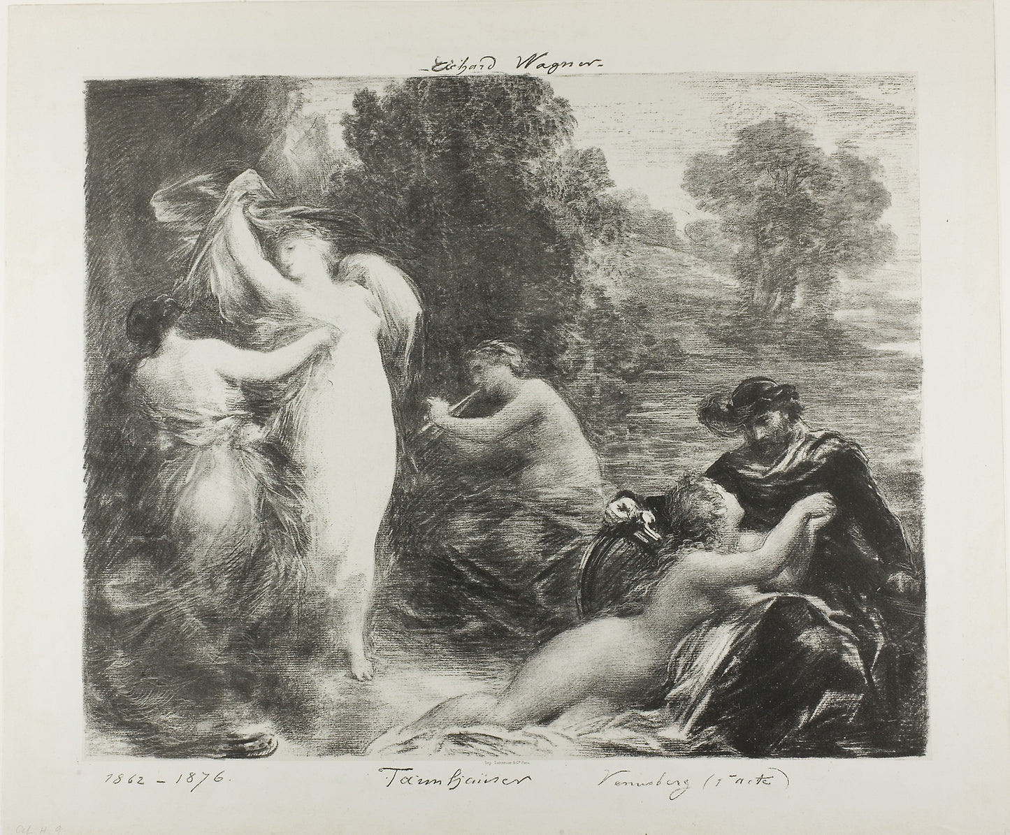 Tannhäuser - Venusberg - Henri Fantin-Latour, Poster Print Wall Art
