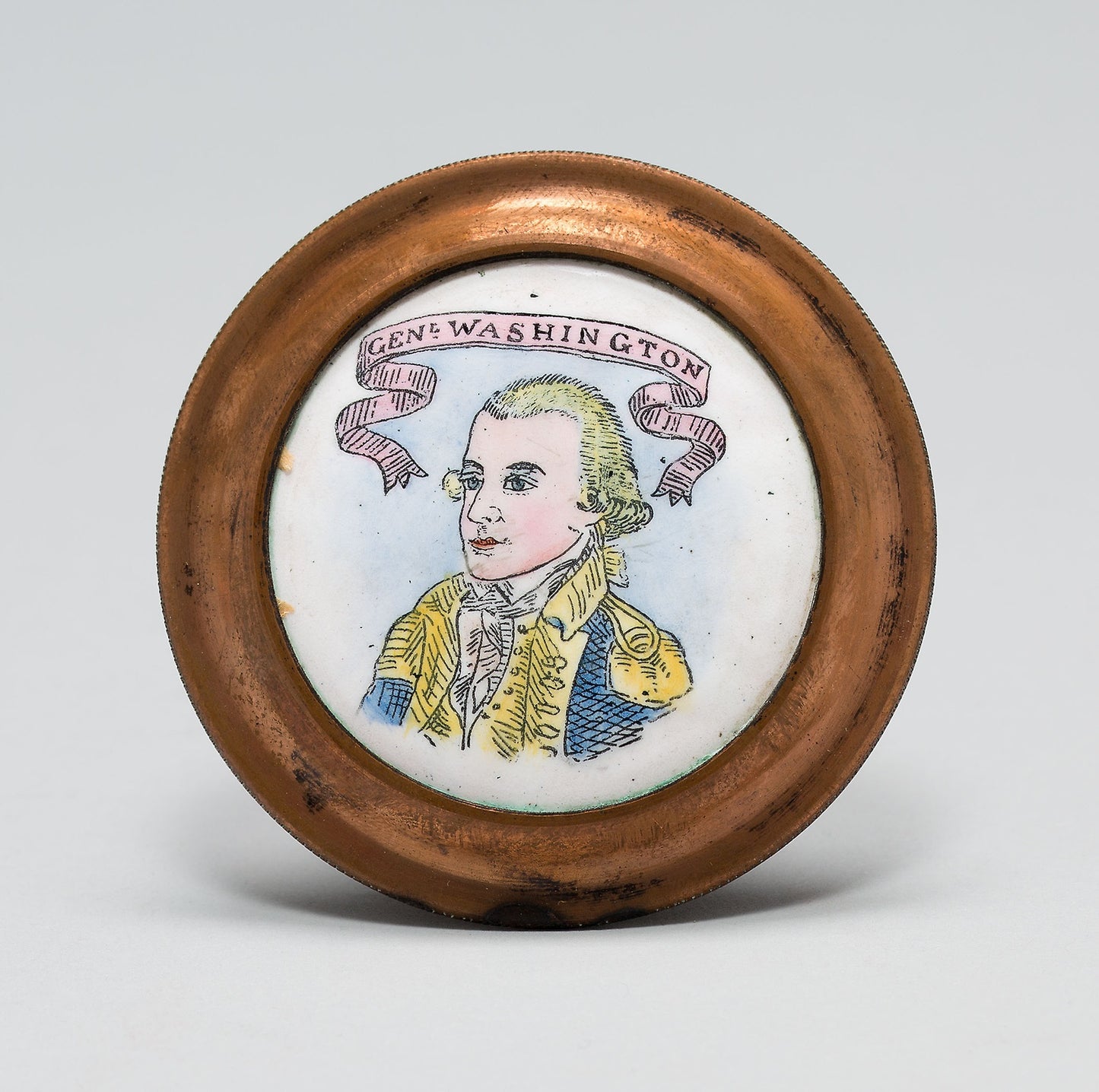 Cloak Pin (Knob or Tieback) - Probably Birmingham, England, Poster Print Wall Art