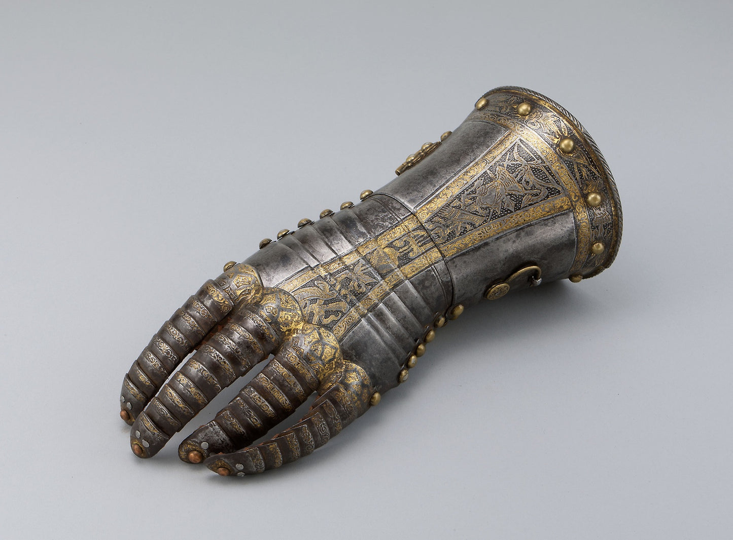 Gauntlet from a Tournament Garniture of a Hapsburg Prince - Attributed to Anton Peffenhauser (German 1525—1603), Poster Print Wall Art