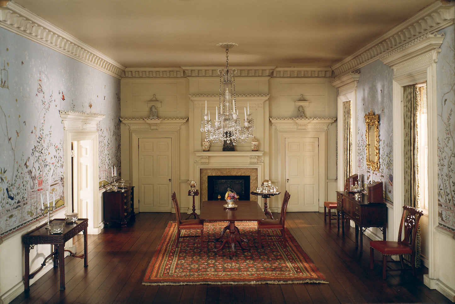 A20 - Virginia Dining Room, 1758 - Mrs. James Ward Thorne, Poster Print Wall Art