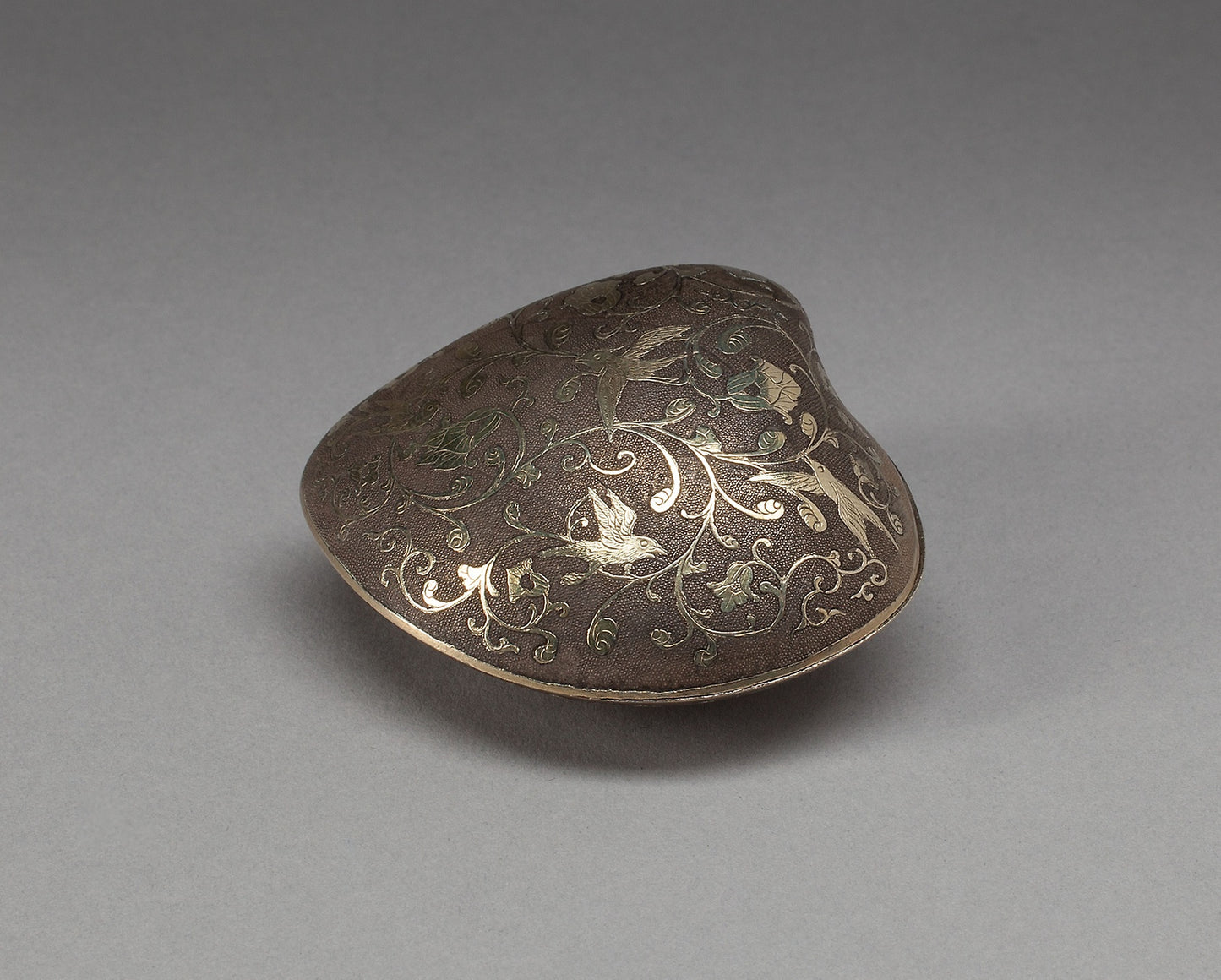 Box in the Form of a Clamshell - China, Poster Print Wall Art