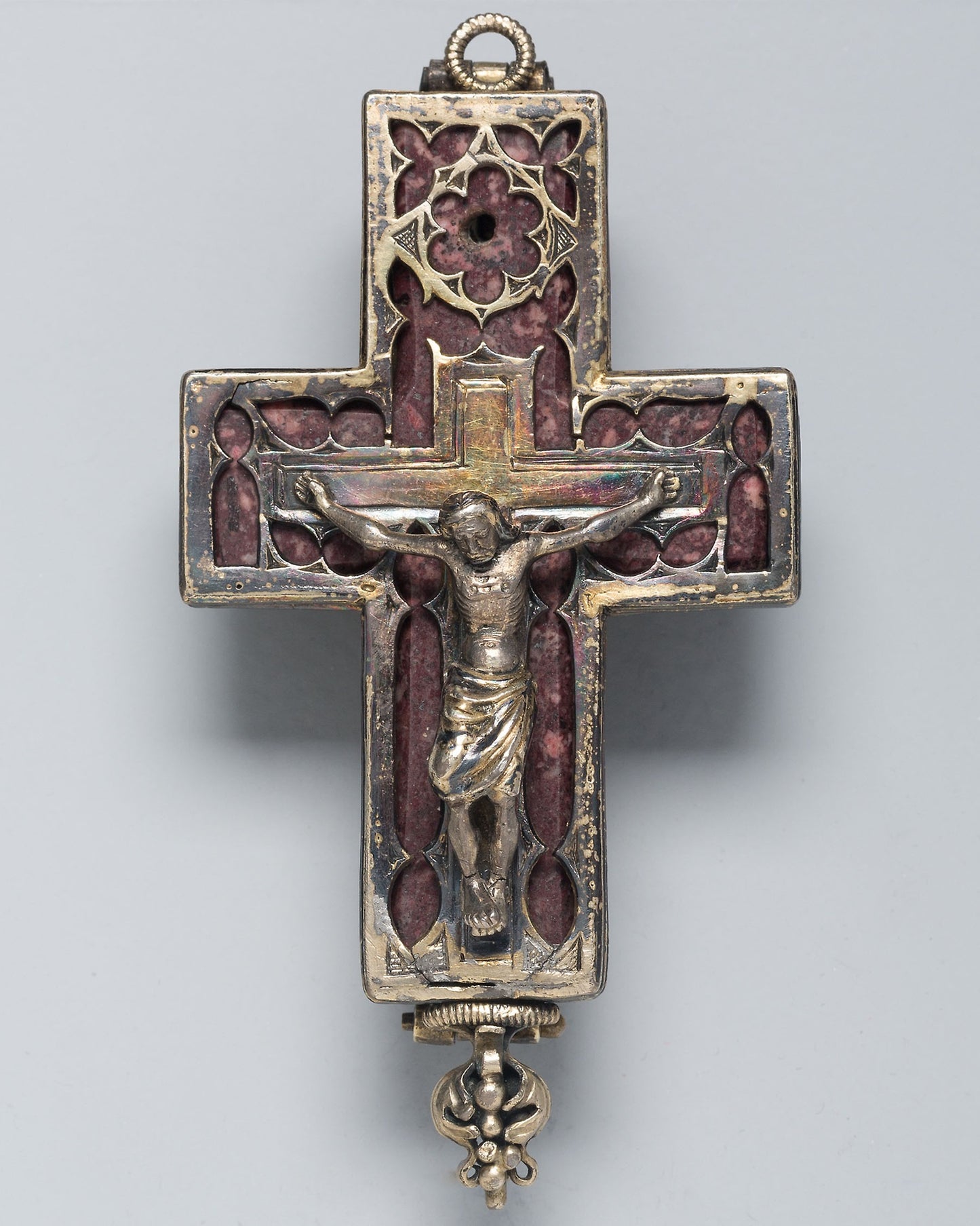 Double-Sided Pendant Reliquary Cross: Interior Cross: 6th/9th century (?),16x12"(A3) Poster