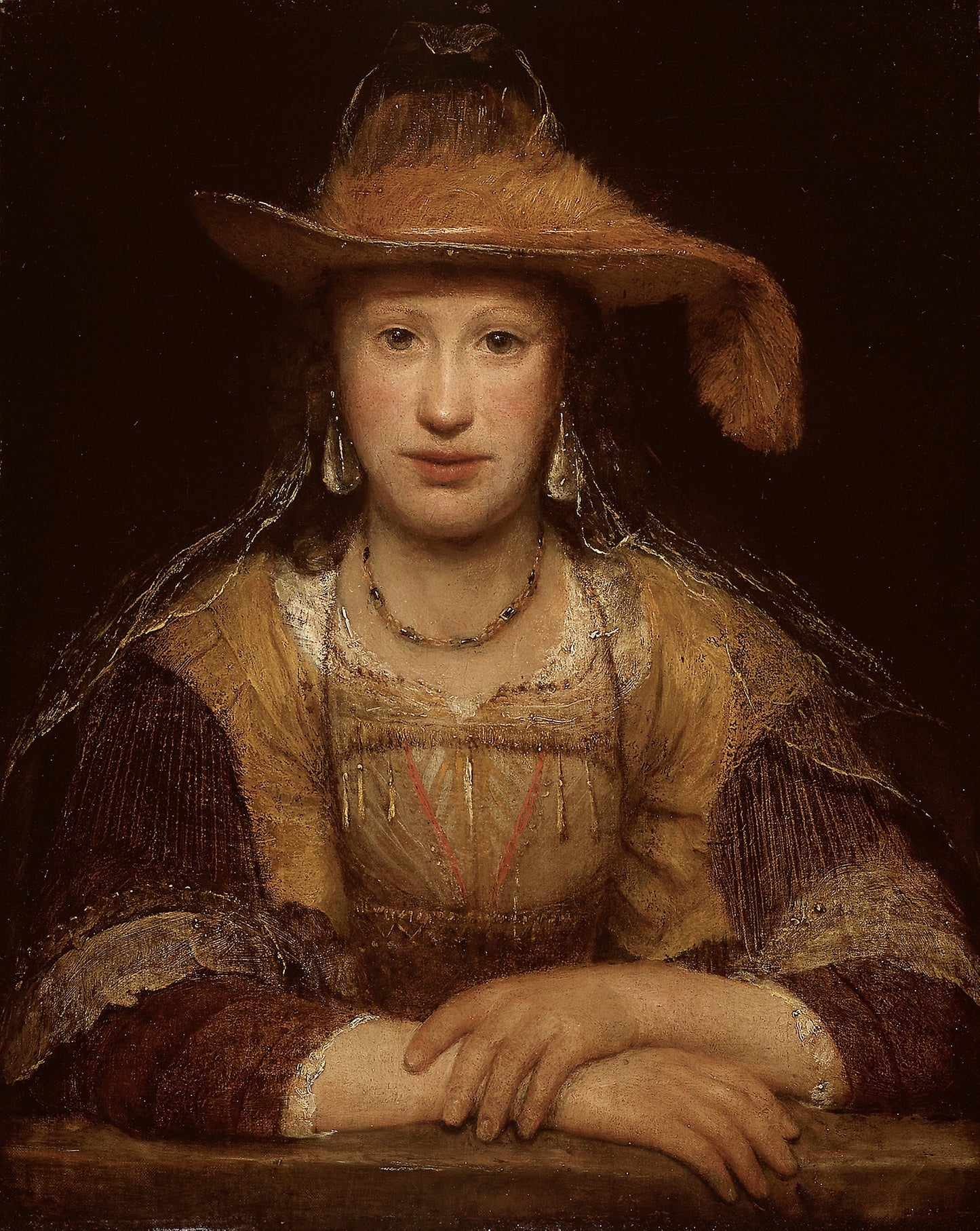Portrait of a Young Woman - Aert de Gelder, Poster Print Wall Art