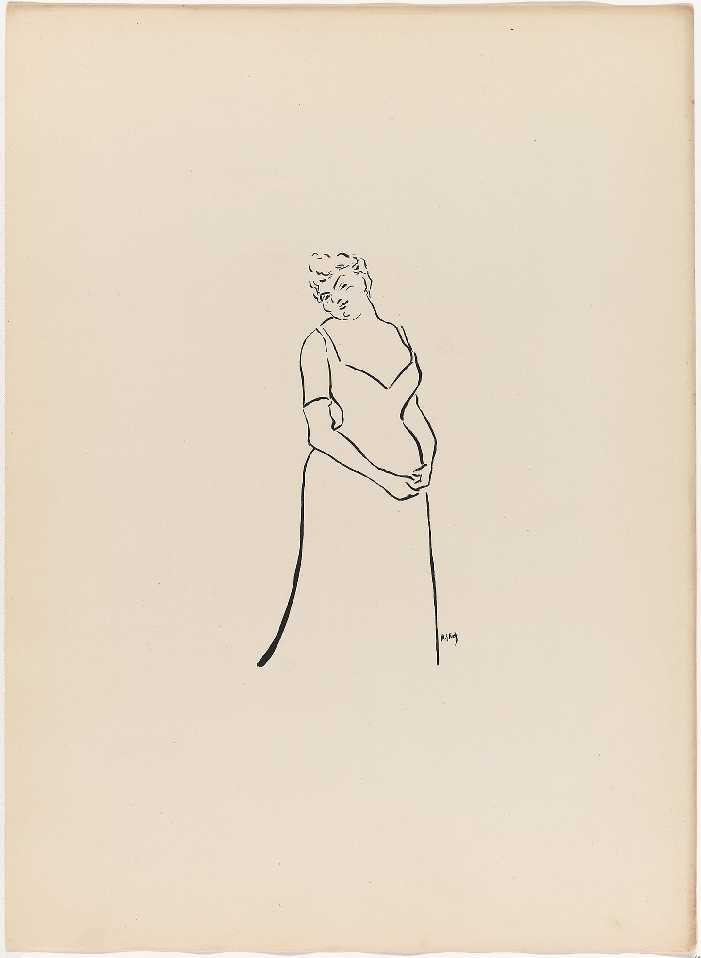 Anna Thibaud, from Le Café-Concert: Henri-Gabriel Ibels (French, 1867-1936),16x12"(A3) Poster