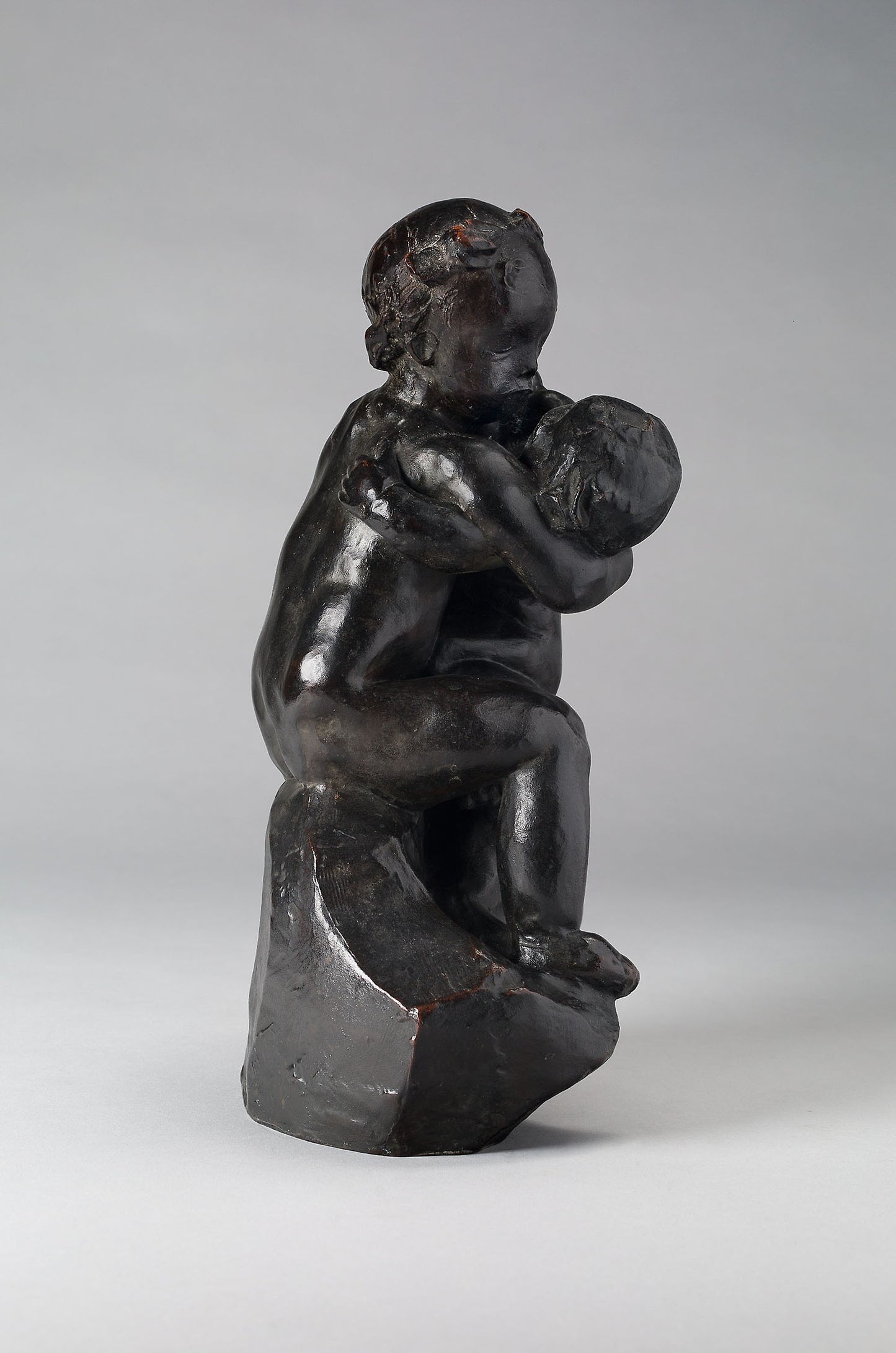 Children Embracing (Enfants s’embrassant) - Auguste Rodin, Poster Print Wall Art