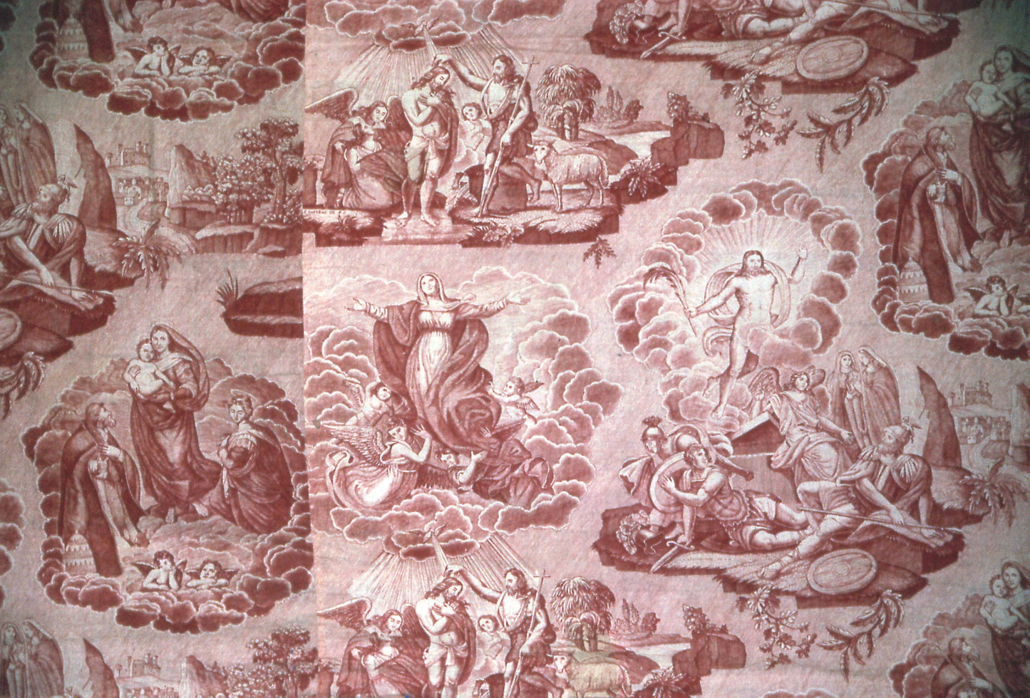 The Resurrection (Furnishing Fabric) - Designed - Alexandre Buquet (French, 1802–1865), Poster Print Wall Art