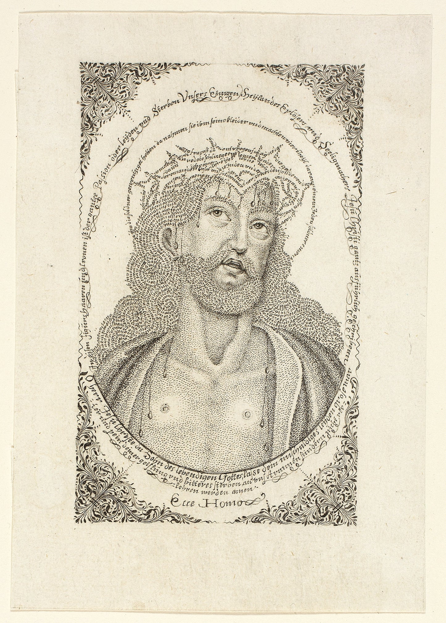 Ecce Homo - Johann Michael Püchler, Poster Print Wall Art