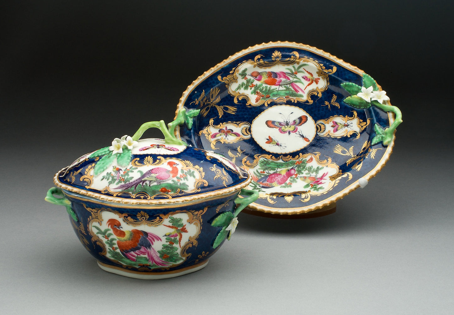 Tureen and Stand - Worcester Porcelain Factory, Poster Print Wall Art