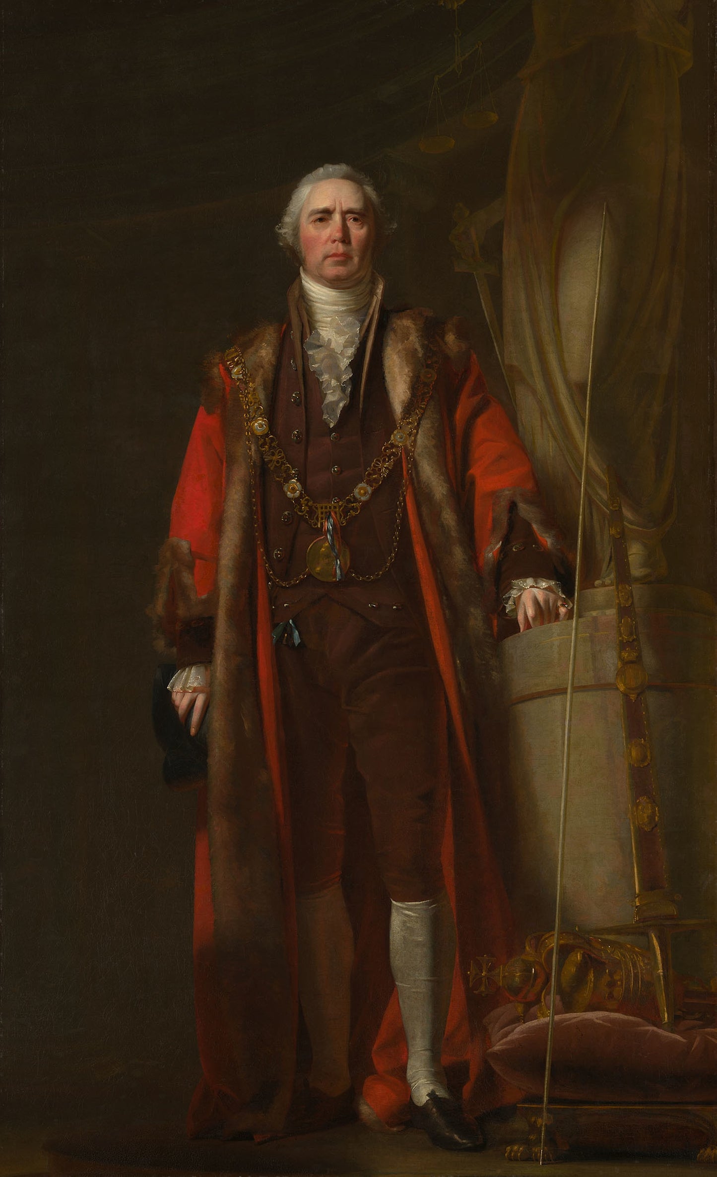 Charles Thorp as Lord Mayor of Dublin - William Cuming, Poster Print Wall Art