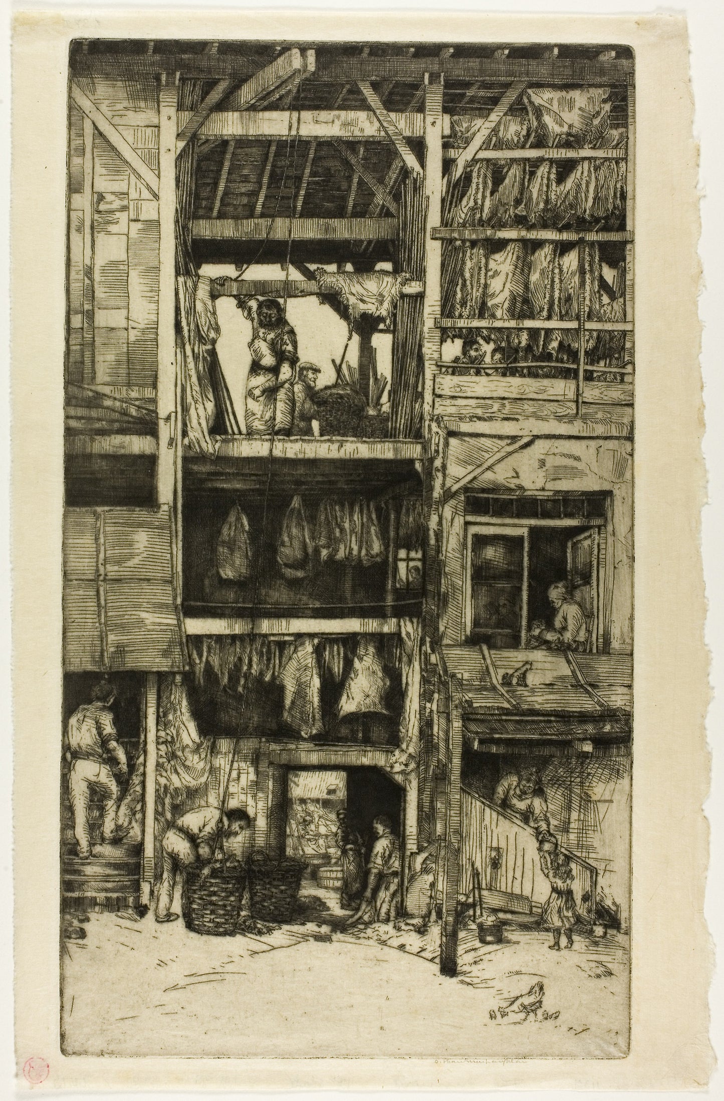 The Tannery - Donald Shaw MacLaughlan, Poster Print Wall Art