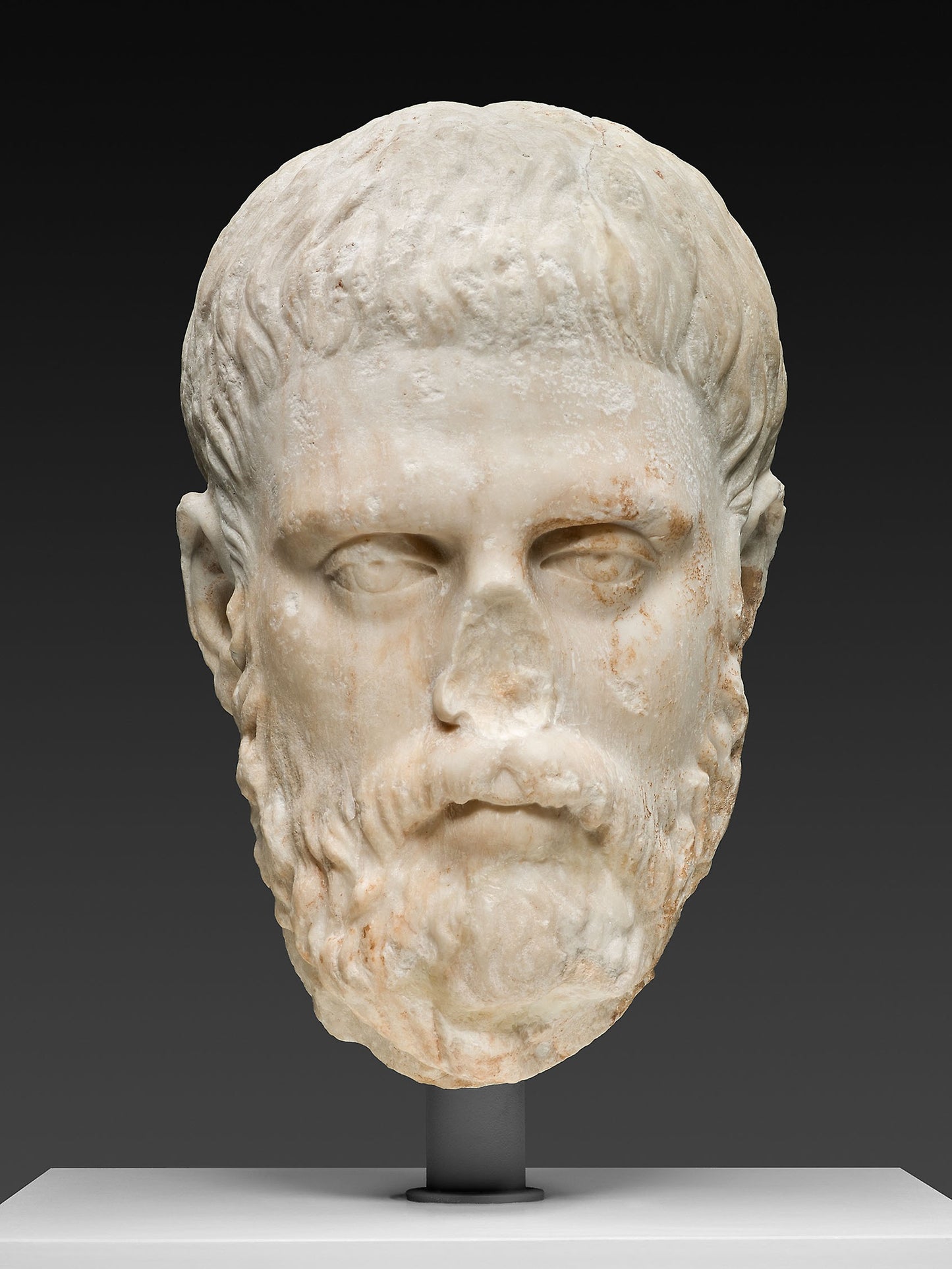 Portrait Head of a Philosopher - Roman, Poster Print Wall Art