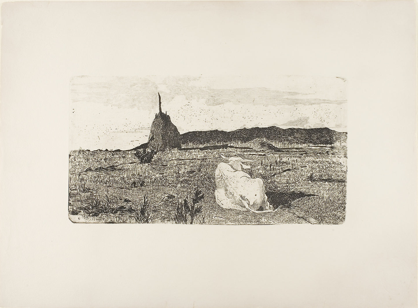Holy Cow - Giovanni Fattori, Poster Print Wall Art