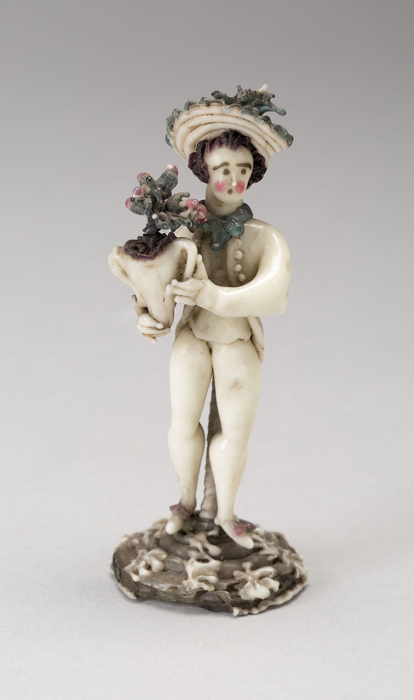 Boy with a Vase - Nevers, France, Poster Print Wall Art