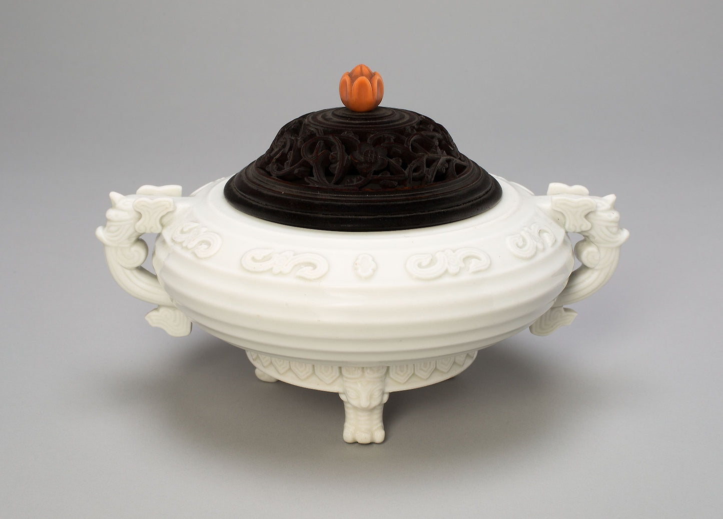 Censer in the Form of Ancient Bronze Tureen (gui) - China, Poster Print Wall Art