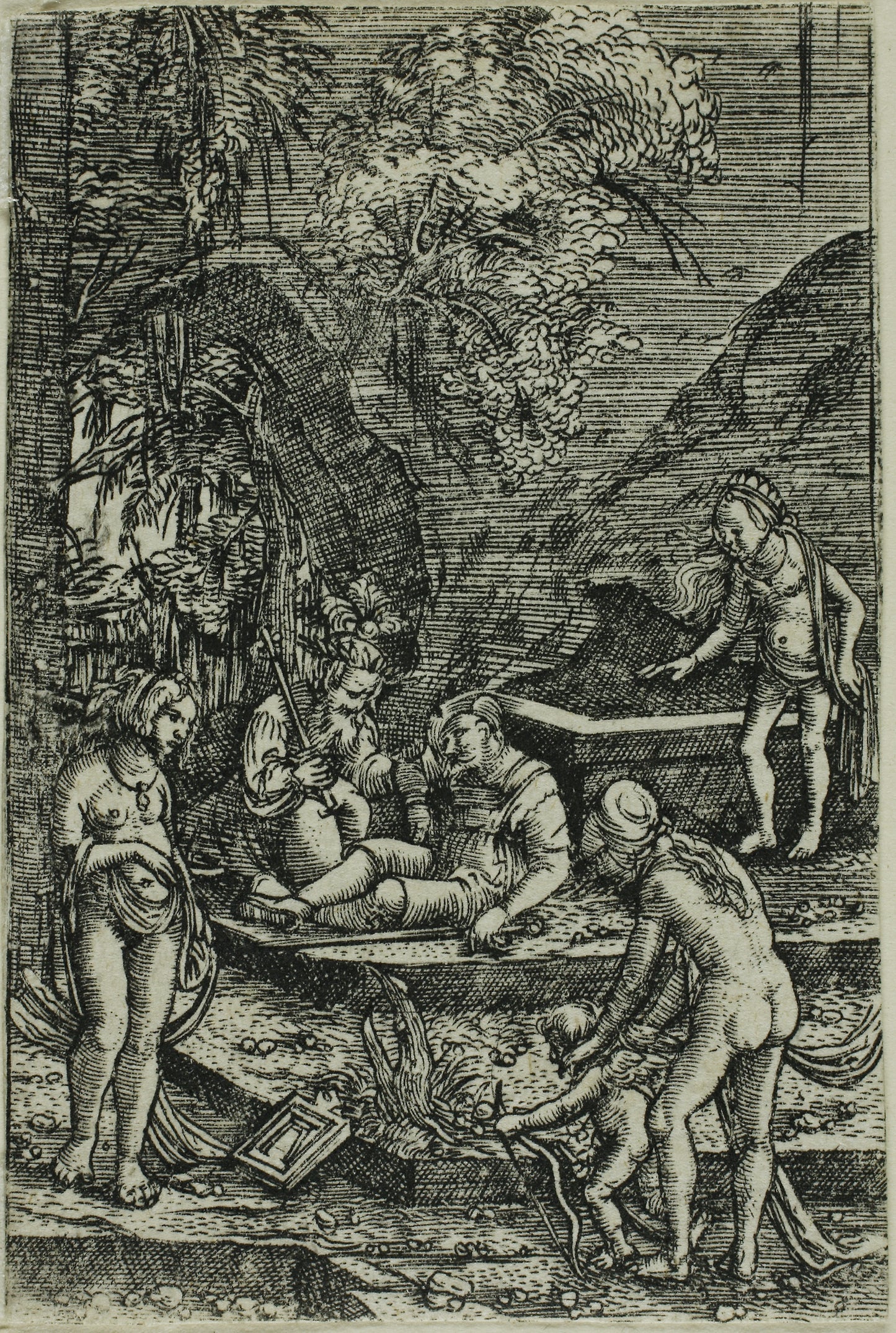 The Dream of Paris - Albrecht Altdorfer, Poster Print Wall Art