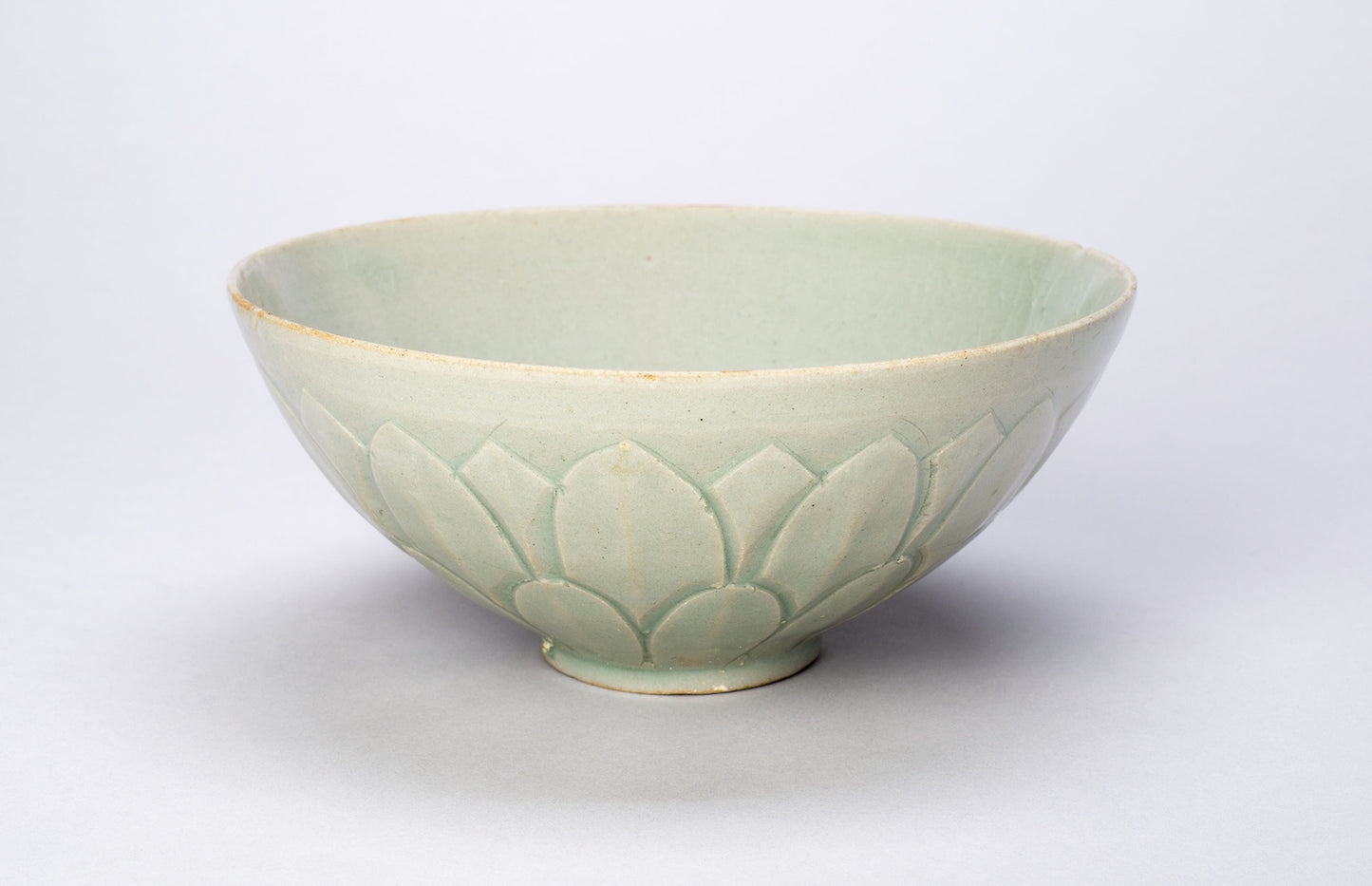 Bowl with Layered Lotus Petals - Korean, Poster Print Wall Art