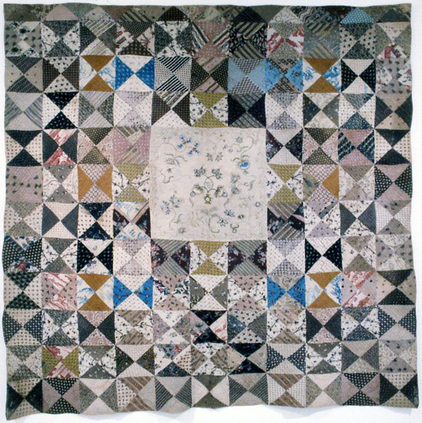 Bedcover - Mary Jones (American, active 1795/1820), Poster Print Wall Art