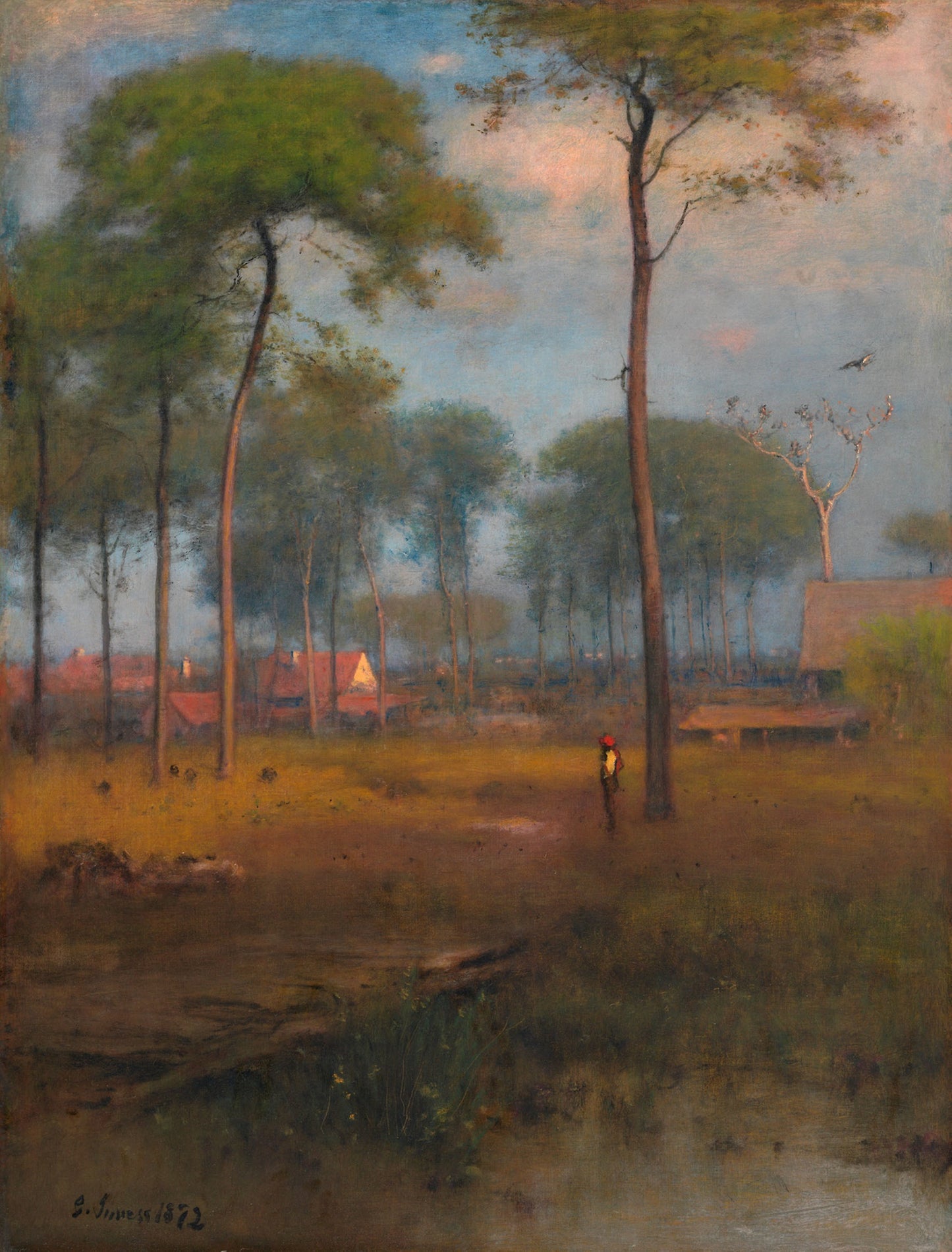 Early Morning, Tarpon Springs: George Inness, Poster Print Wall Art