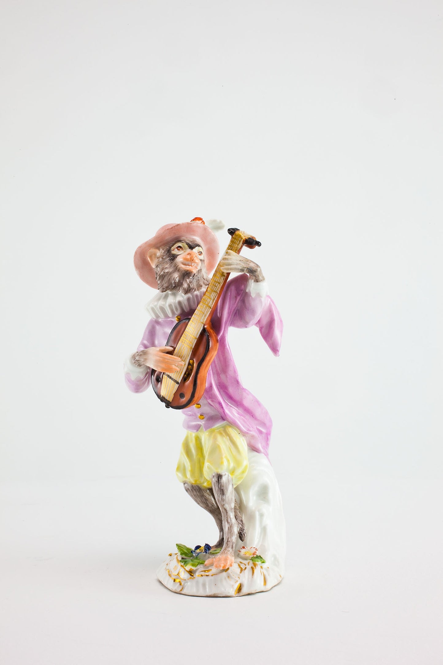 Guitarist for the Monkey Band - Meissen Porcelain Manufactory, Poster Print Wall Art