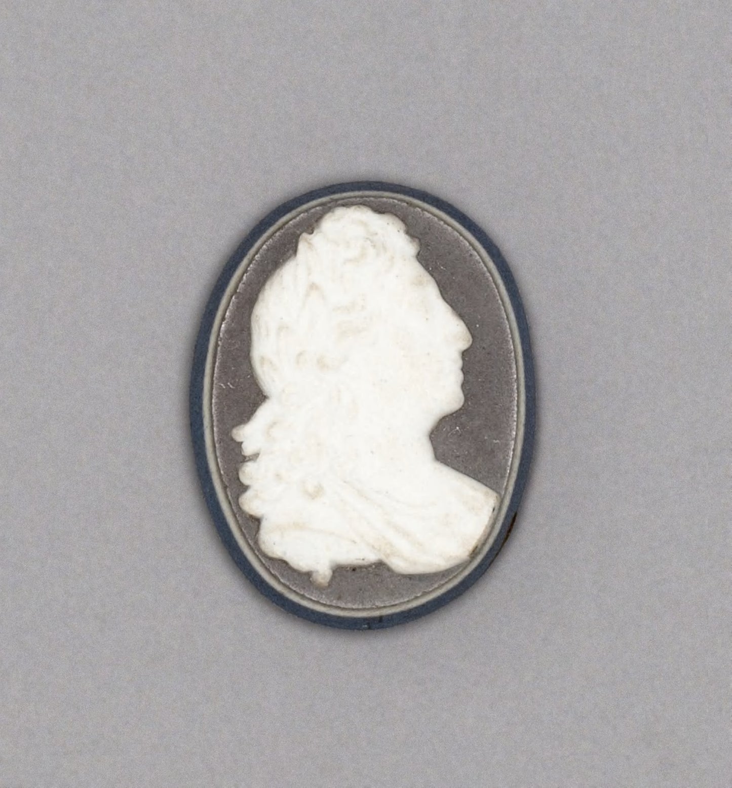 Cameo with Portrait of William III of England - Wedgwood Manufactory, Poster Print Wall Art