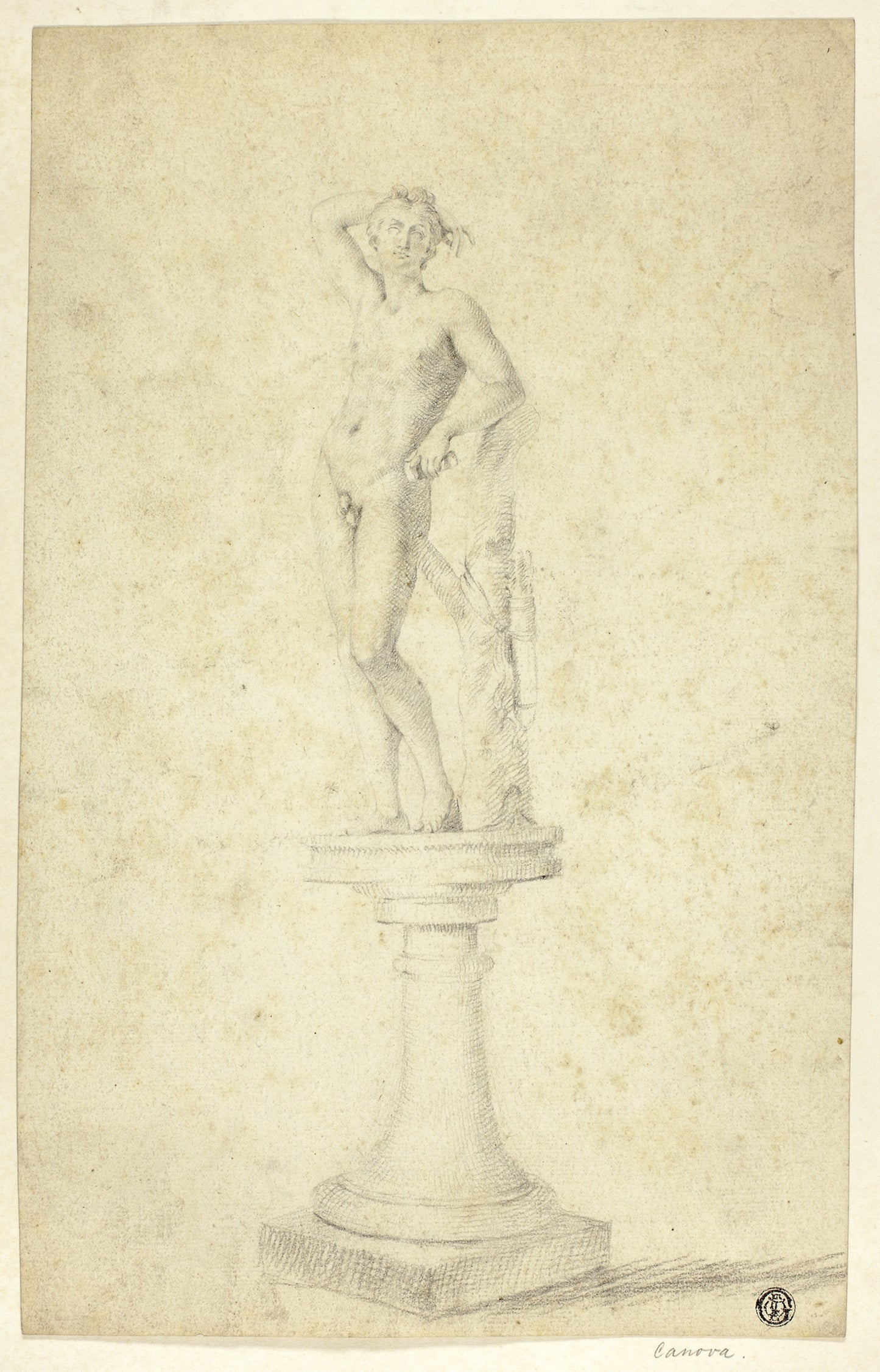 Statue of Apollo - Unknown Artist, Poster Print Wall Art
